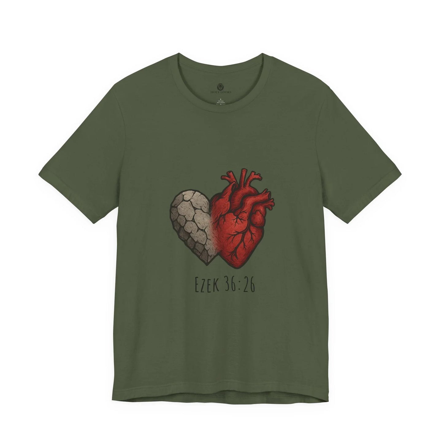 A New Heart – Ezekiel 36:26 Tee - Holy Looks