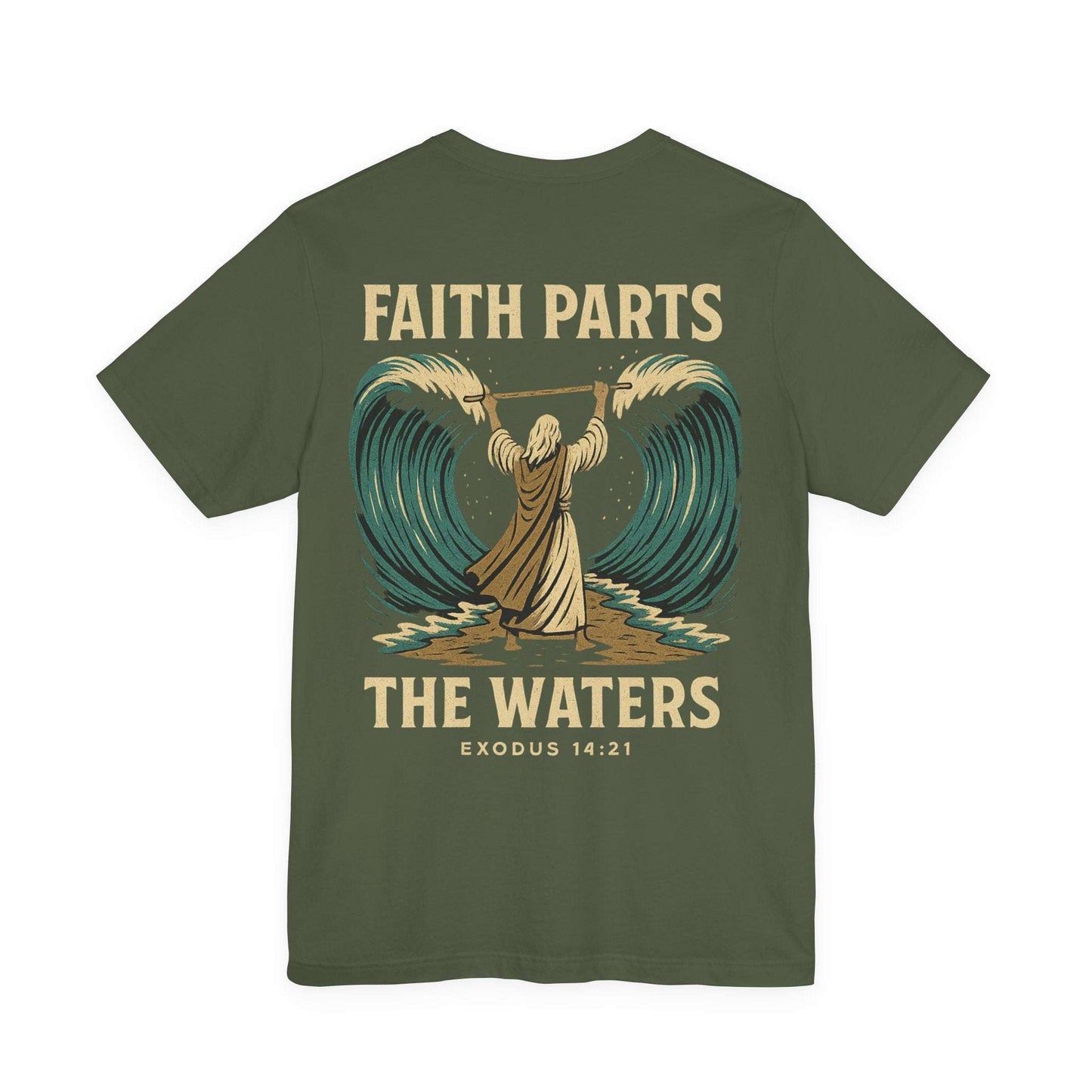 Moses Parts the Red Sea Tee – Moses & Exodus 14:21 - Holy Looks