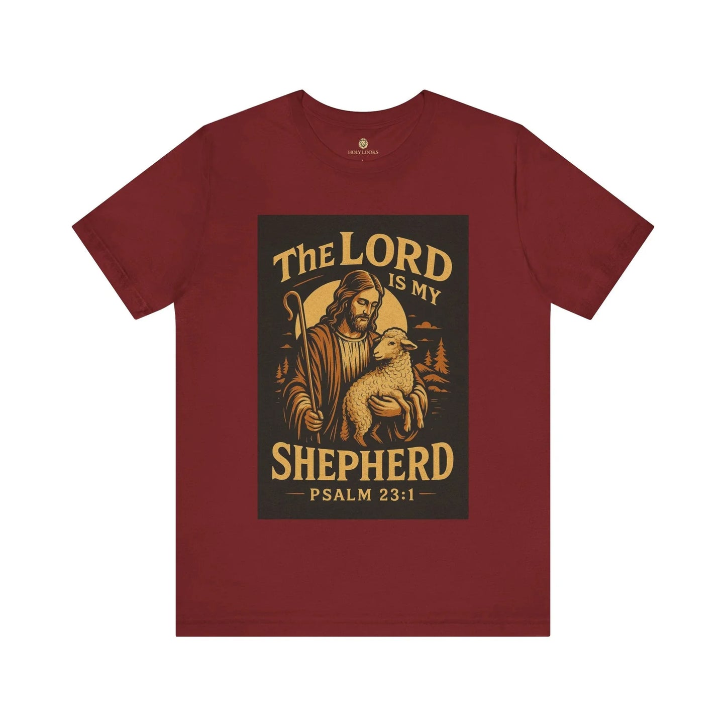 The Lord Is My Shepherd Tee – Psalm 23:1 Christian Shirt - Holy Looks