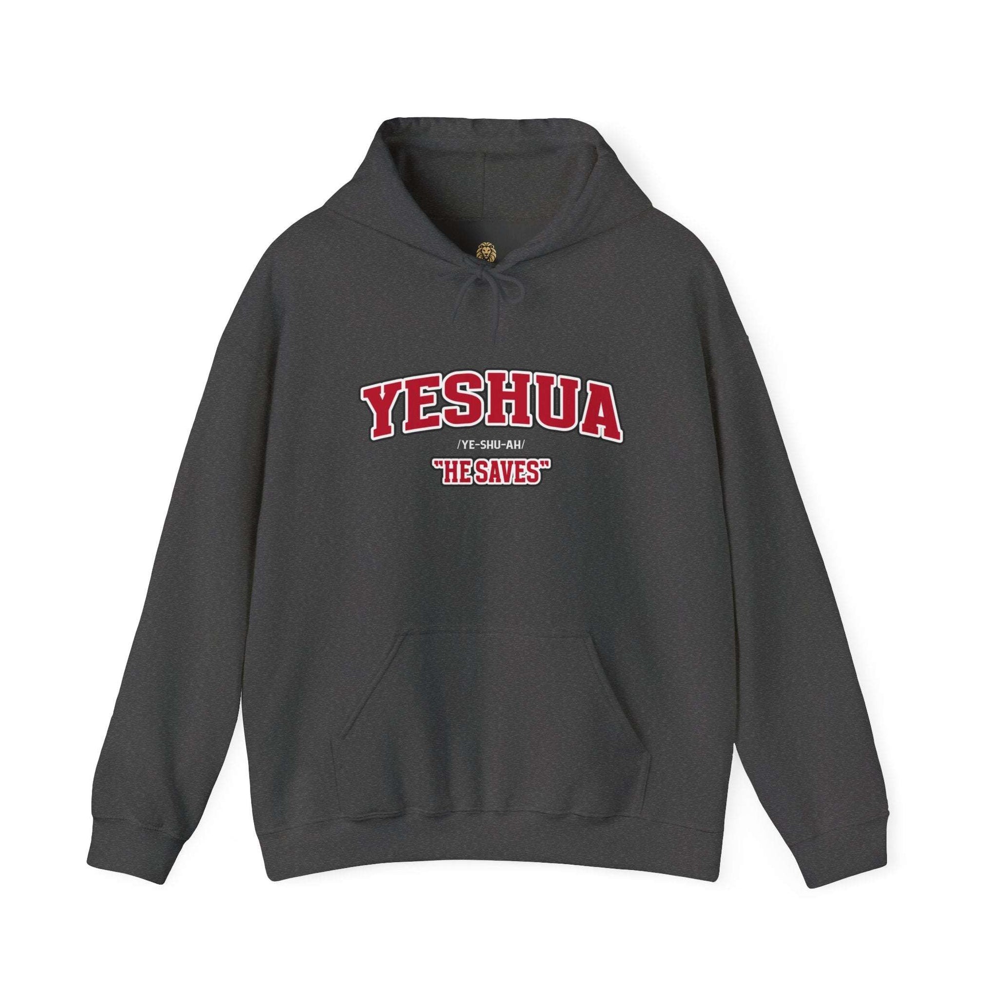 YESHUA Hoodie – Hebrew Name of Jesus Sweatshirt – Christian Streetwear – Unisex Faith Apparel – Messianic Clothing