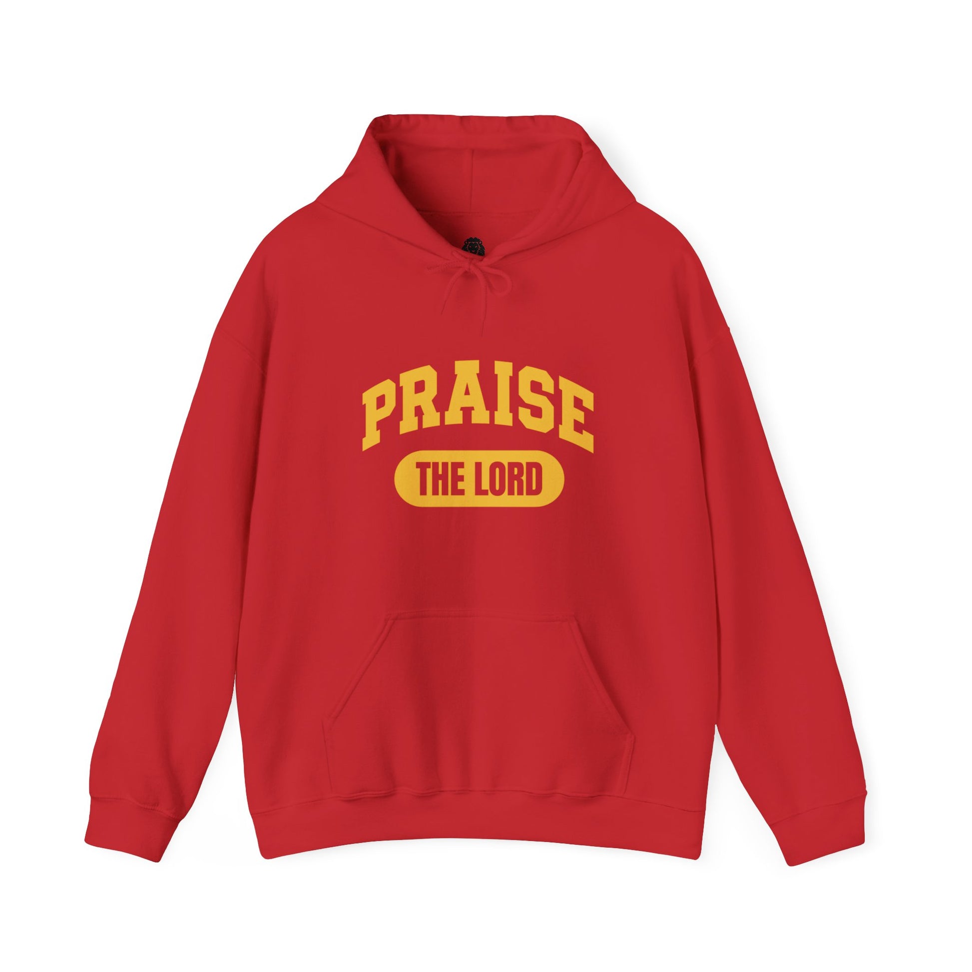 Faith hoodie with "PRAISE THE LORD" for praise and worship moments