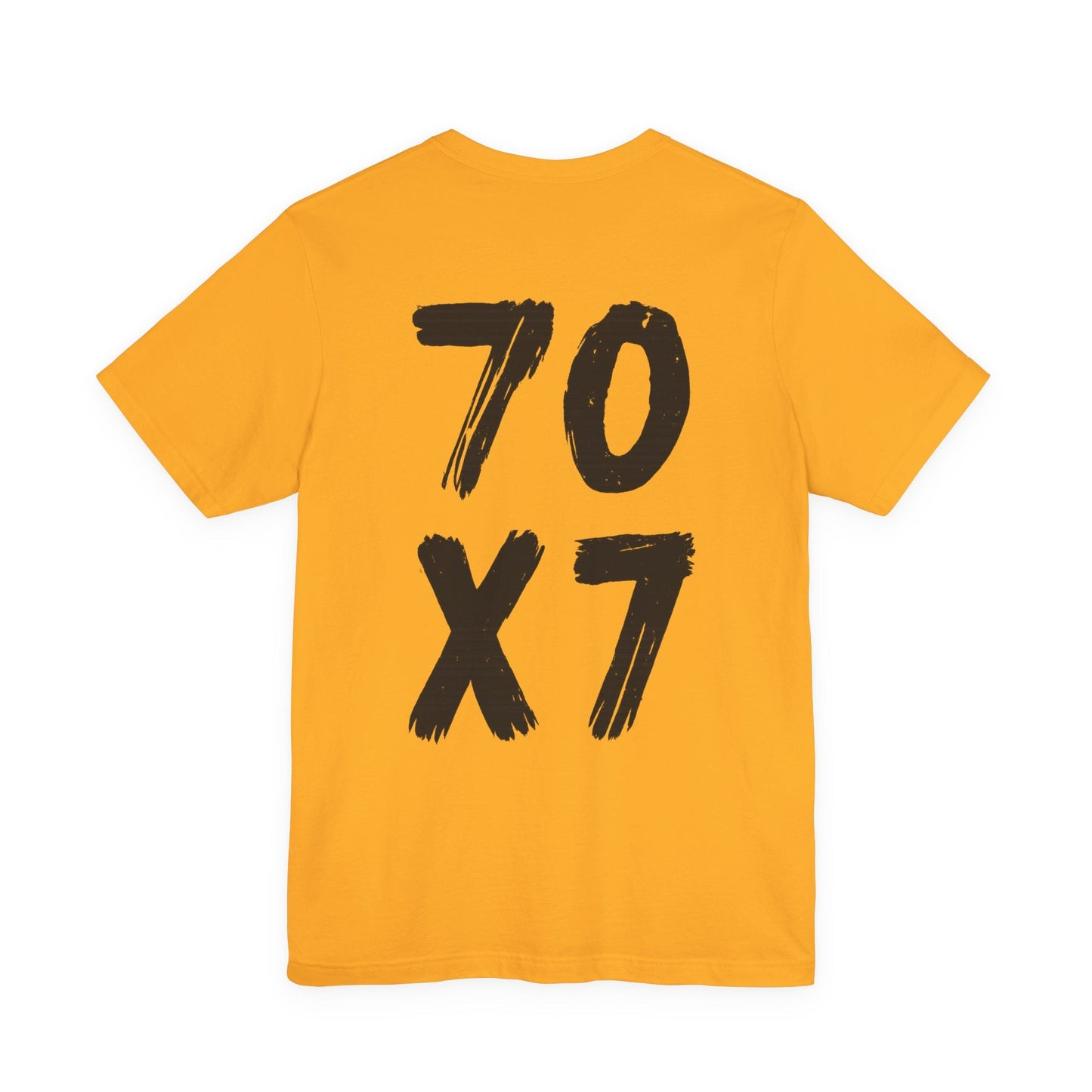 70x7 Forgiveness Tee | Matthew 18:22 Shirt - Holy Looks
