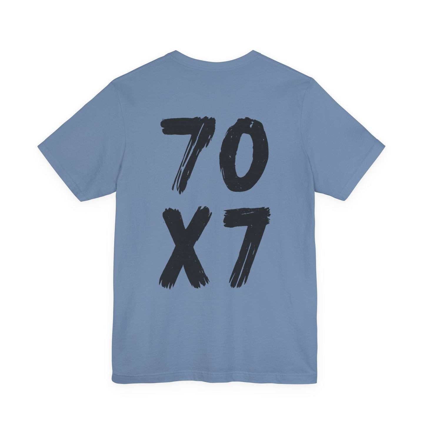 70x7 Forgiveness Tee | Matthew 18:22 Shirt - Holy Looks