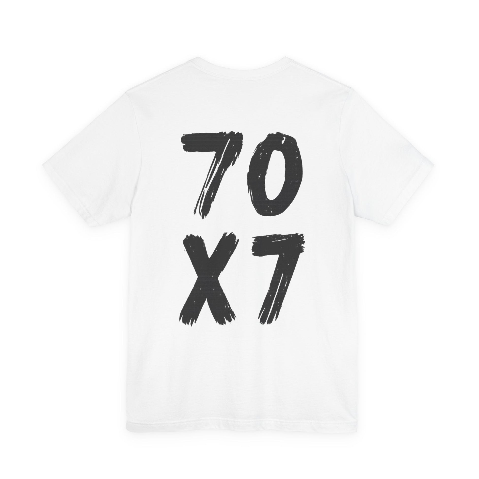 70x7 Forgiveness Tee | Matthew 18:22 Shirt - Holy Looks