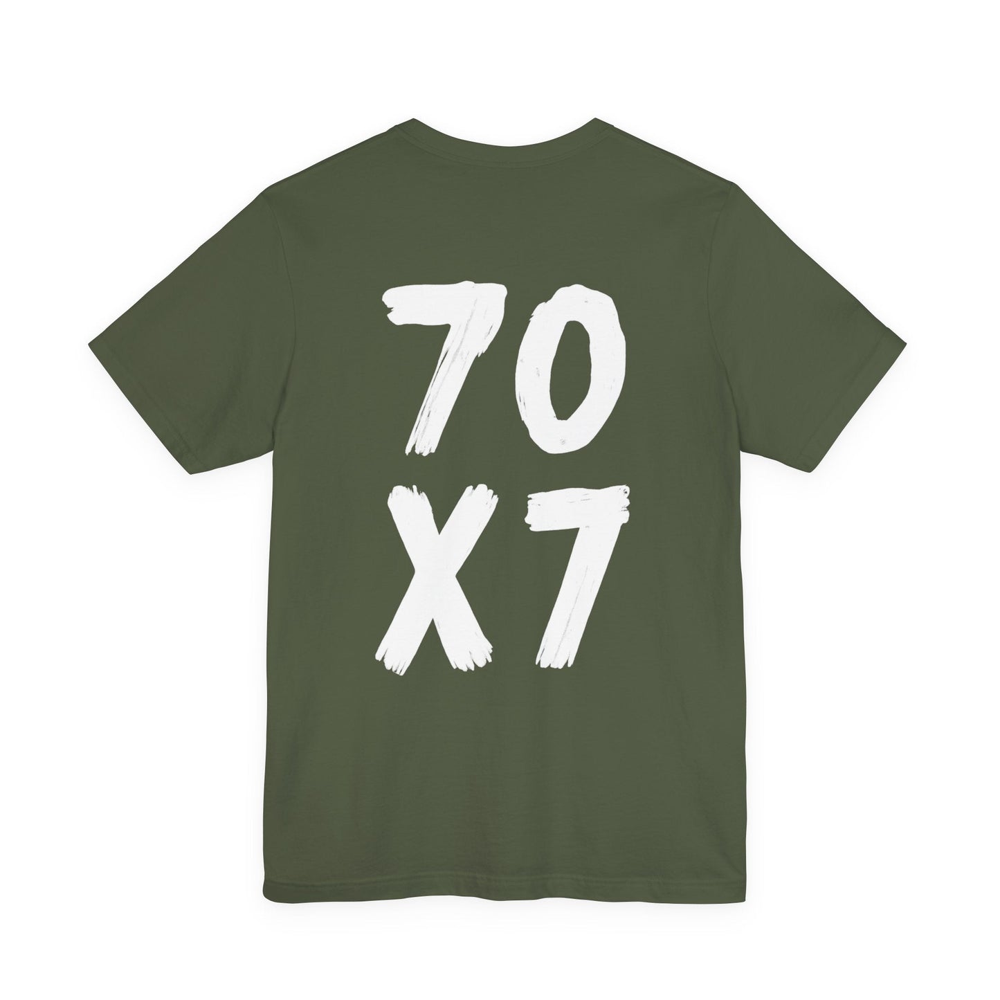 70x7 Forgiveness Tee | Matthew 18:22 Shirt - Holy Looks