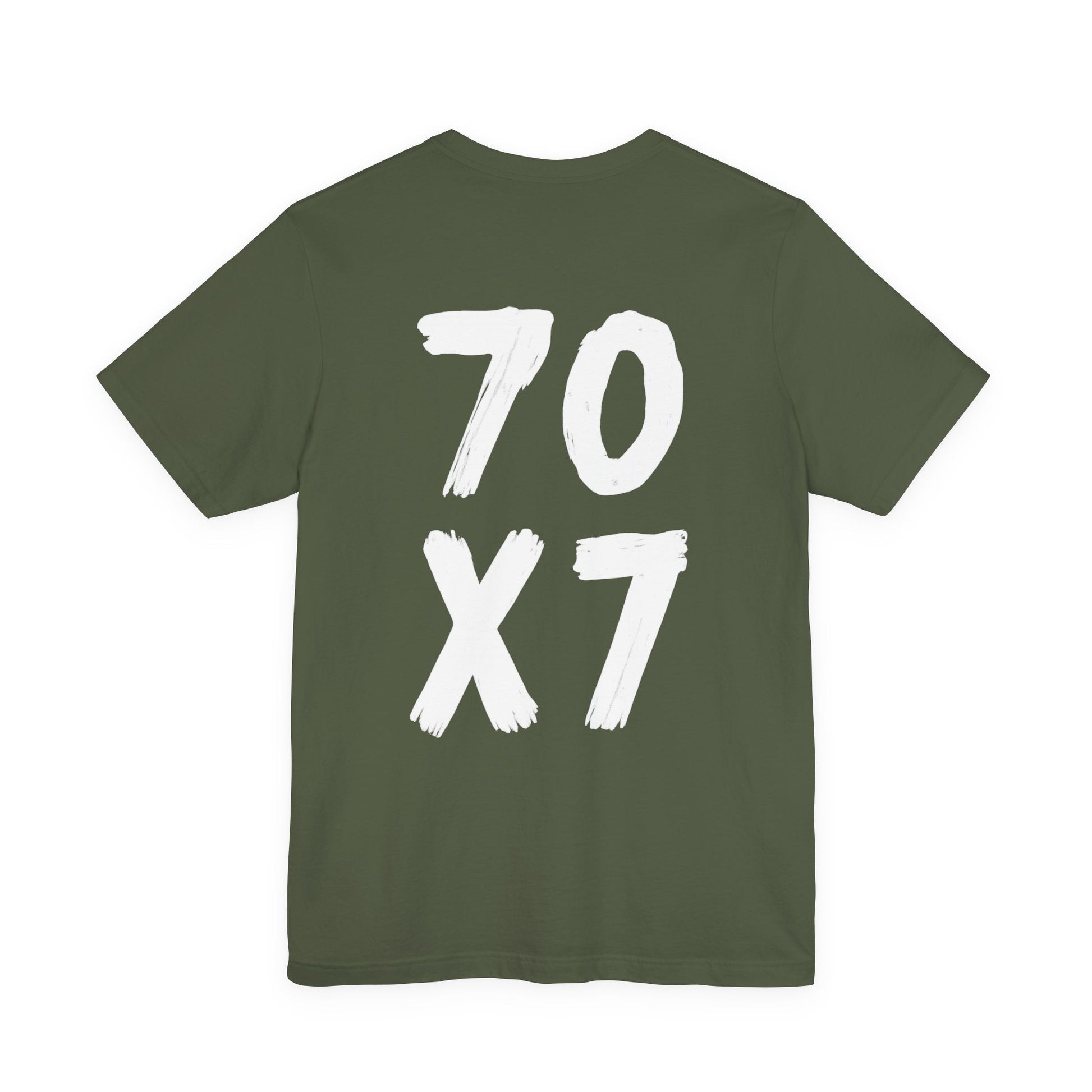 70x7 Forgiveness Tee | Matthew 18:22 Shirt - Holy Looks