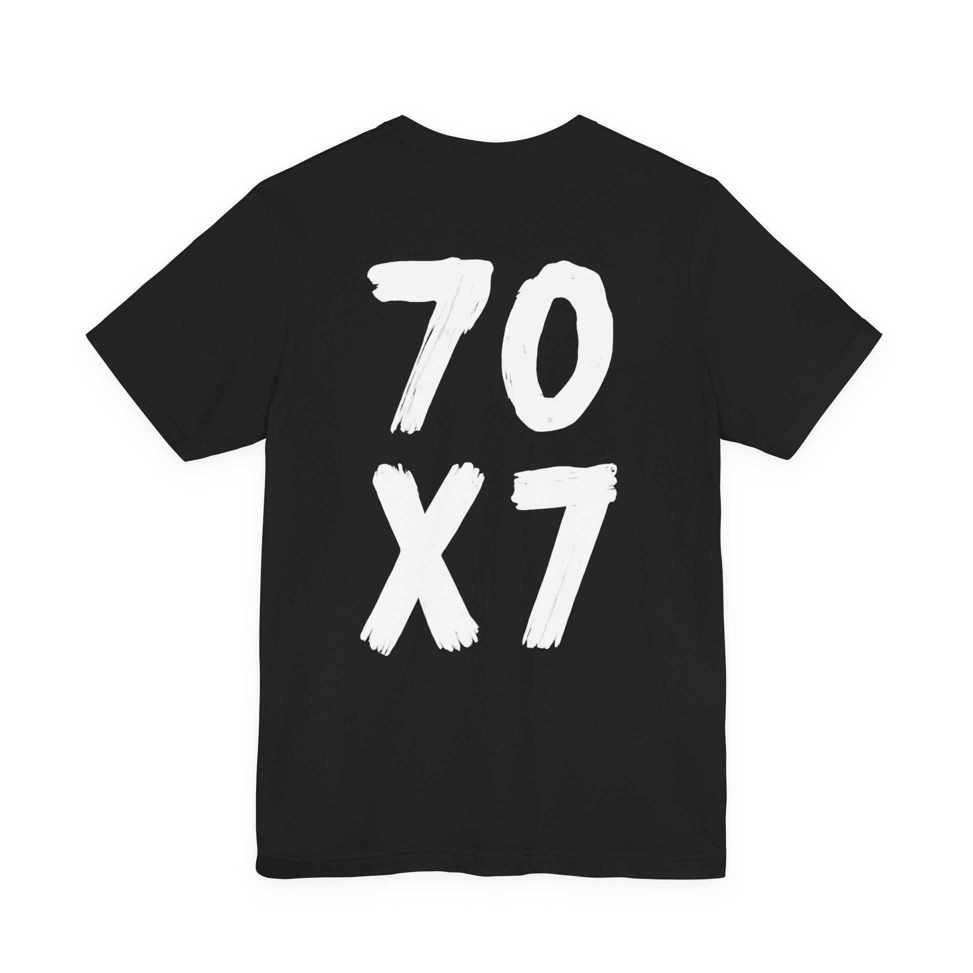 70x7 Forgiveness Tee | Matthew 18:22 Shirt - Holy Looks