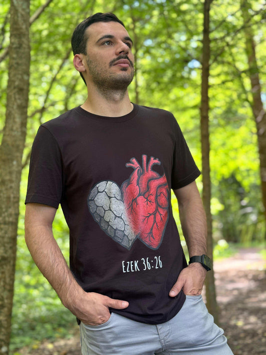 A New Heart – Ezekiel 36:26 Tee - Holy Looks