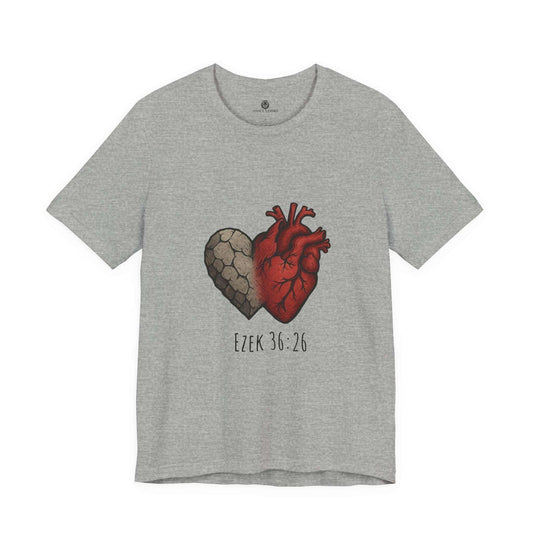 A New Heart – Ezekiel 36:26 Tee - Holy Looks