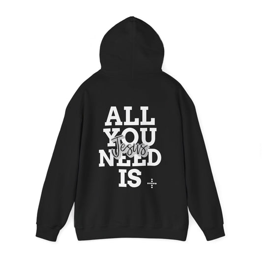 All You Need Is Jesus Hoodie – Christian Sweatshirt - Holy Looks