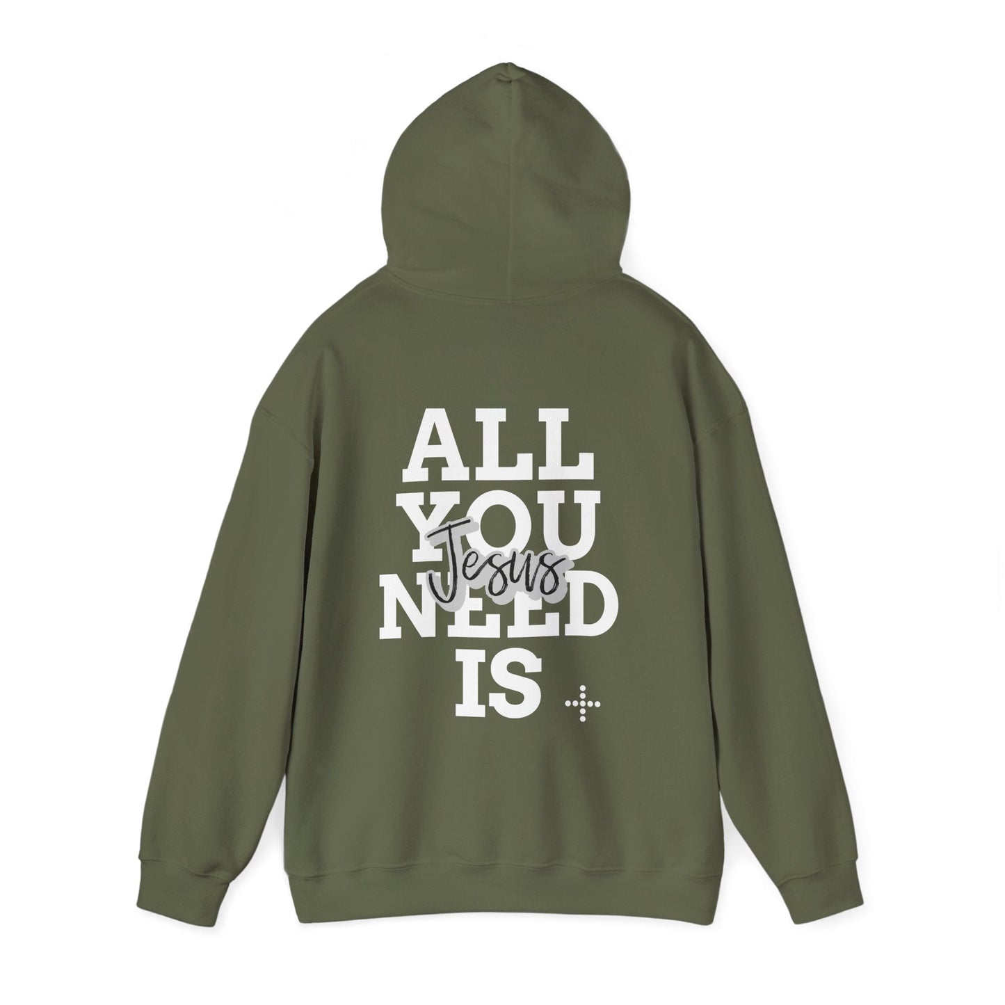All You Need Is Jesus Hoodie – Christian Sweatshirt - Holy Looks