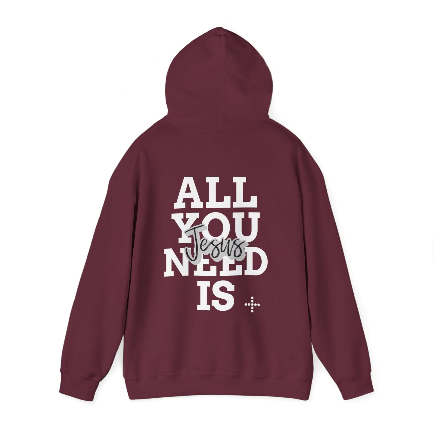 All You Need Is Jesus Hoodie – Christian Sweatshirt - Holy Looks