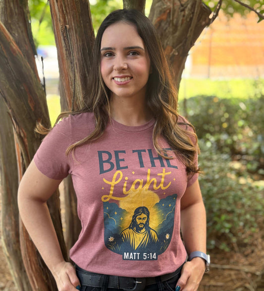 Be the Light Tee – Matthew 5:14 - Holy Looks