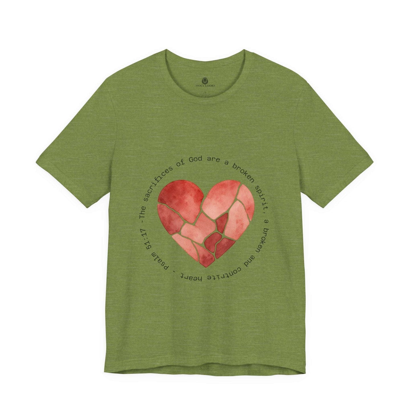 Broken Spirit Tee – Psalm 51:17 - Holy Looks