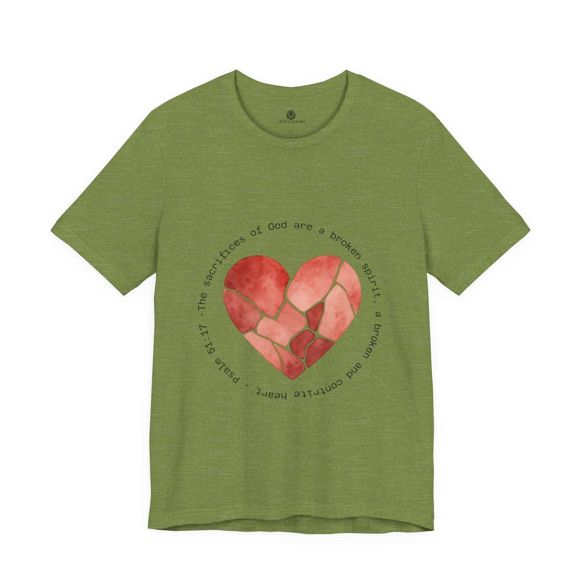 Broken Spirit Tee – Psalm 51:17 - Holy Looks