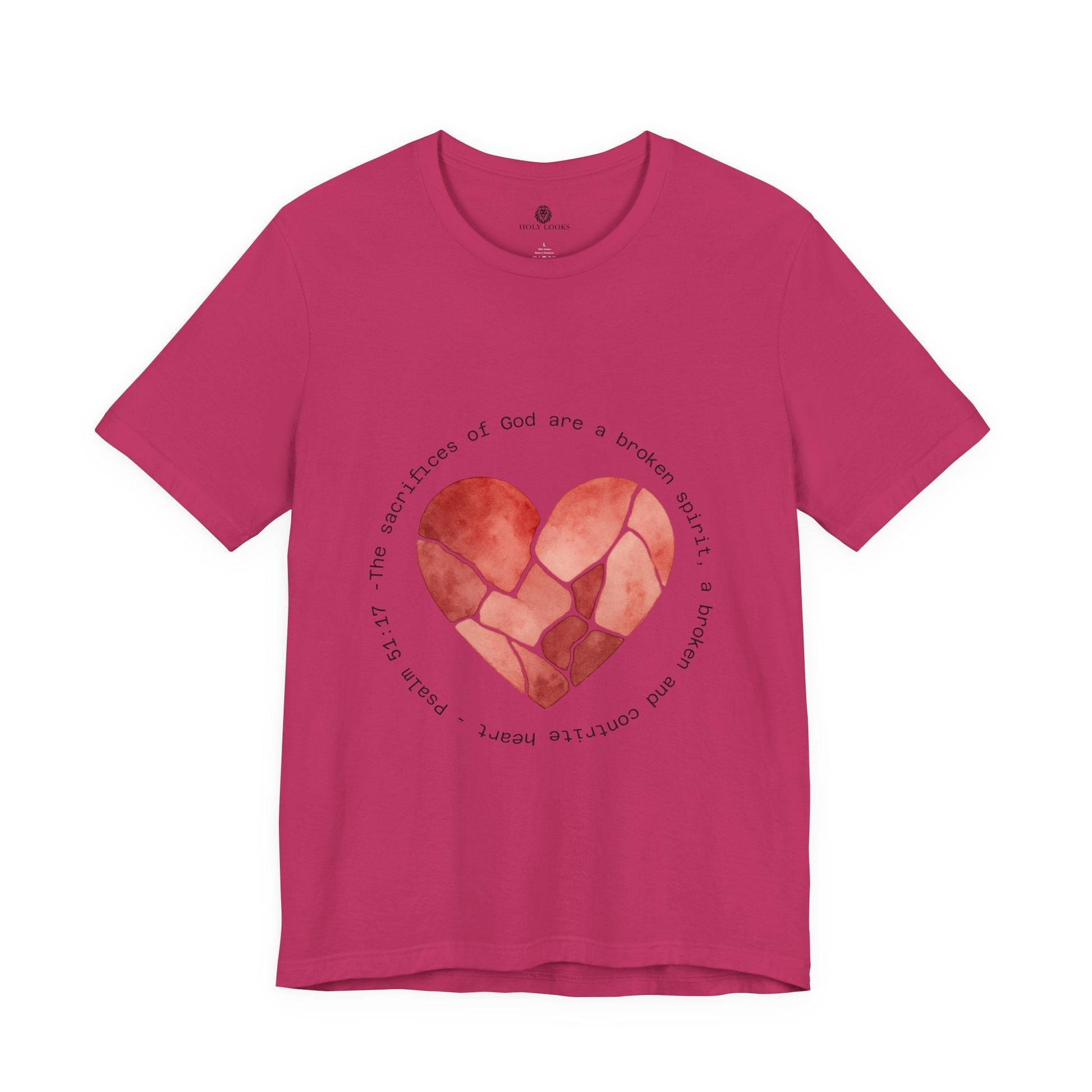 Broken Spirit Tee – Psalm 51:17 - Holy Looks