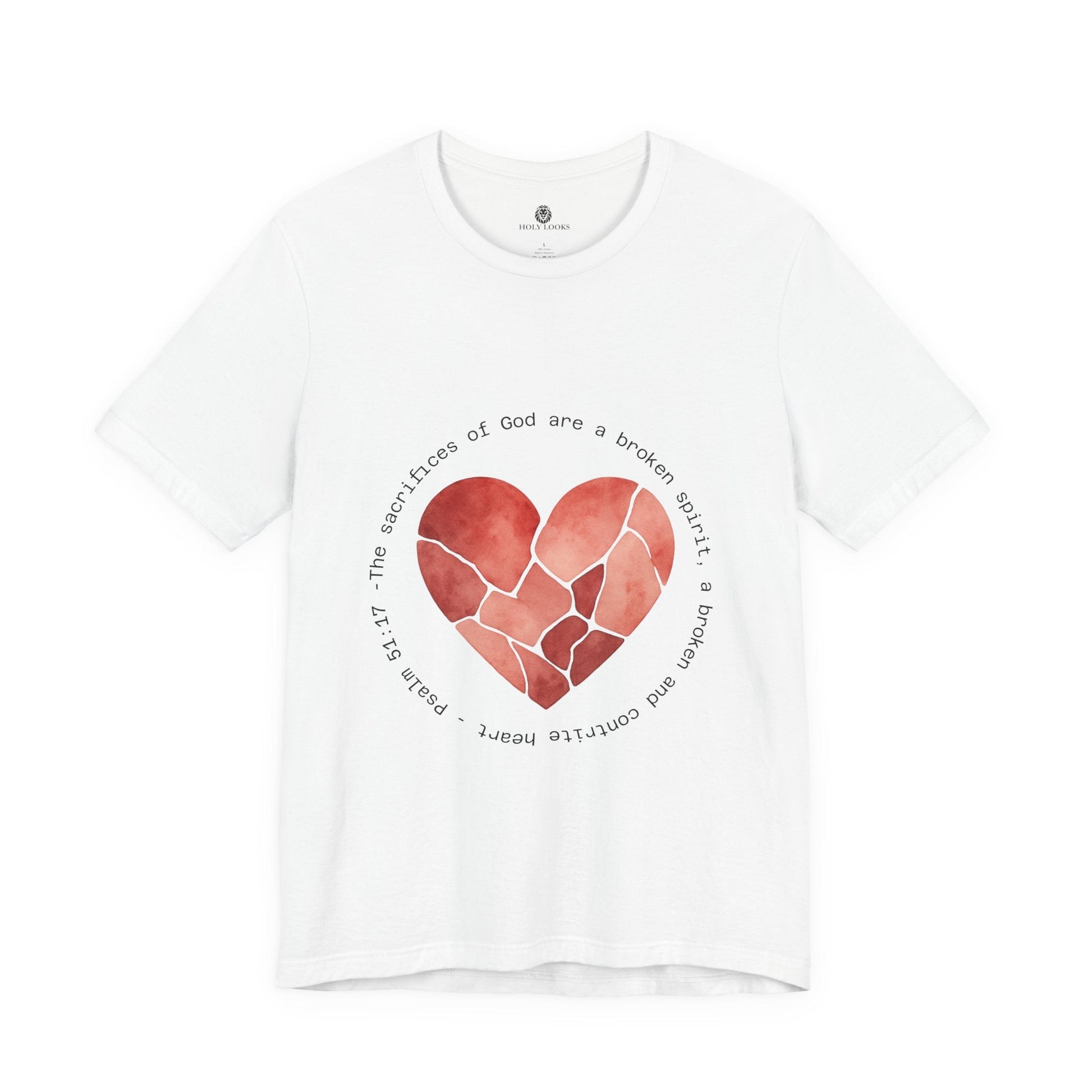 Broken Spirit Tee – Psalm 51:17 - Holy Looks