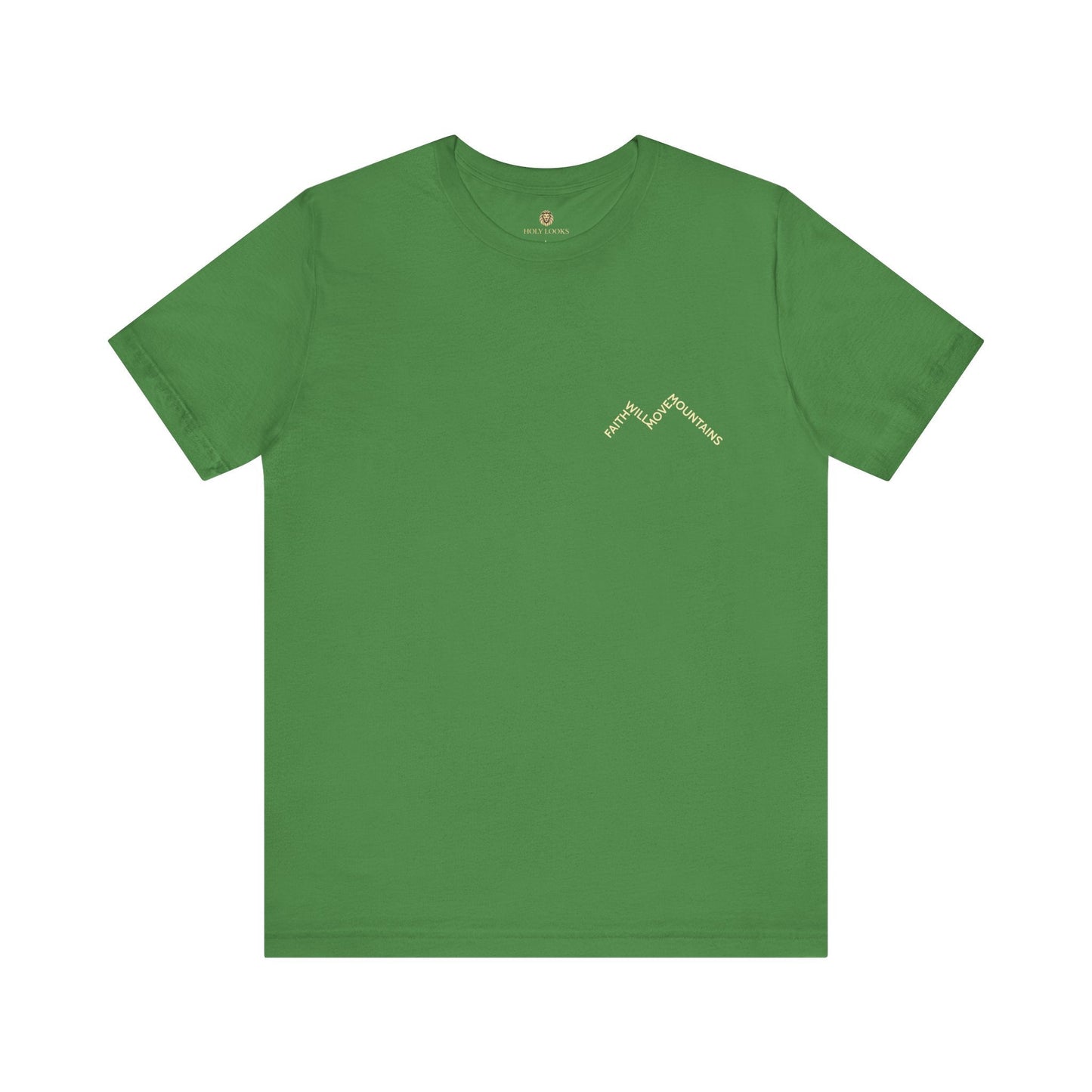 Faith Moves Mountains Minimal Christian Tee - Holy Looks