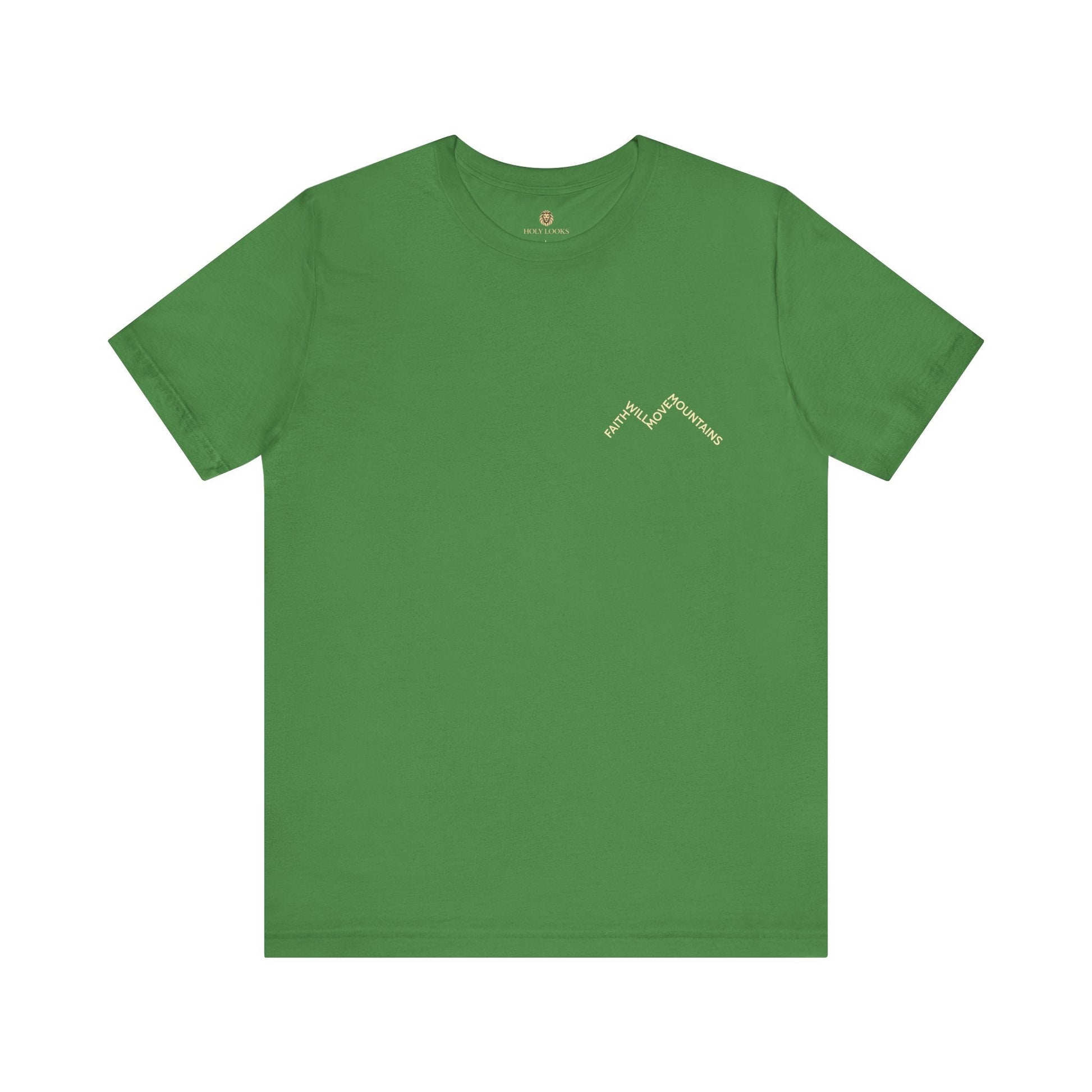 Faith Moves Mountains Minimal Christian Tee - Holy Looks