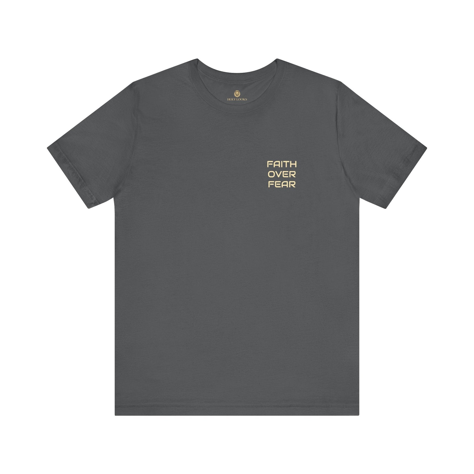 Faith Over Fear Minimalist Christian Shirt - Holy Looks