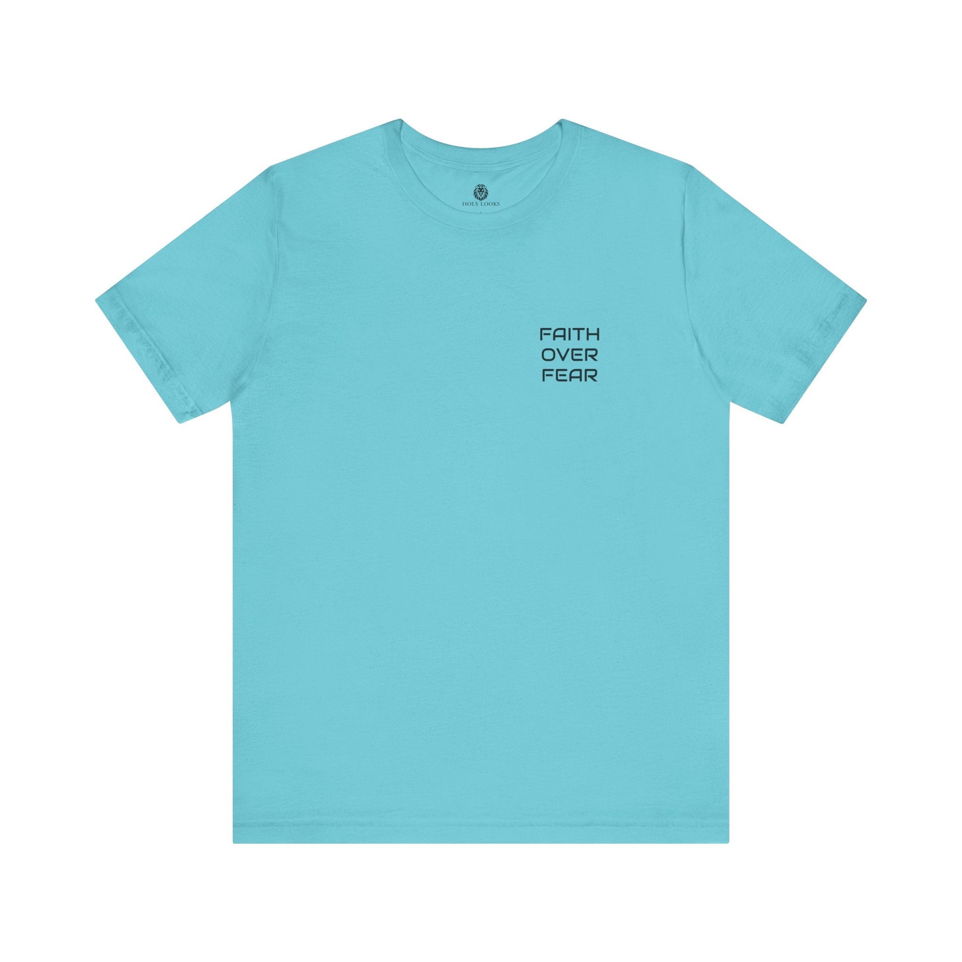 Faith Over Fear Minimalist Christian Shirt - Holy Looks