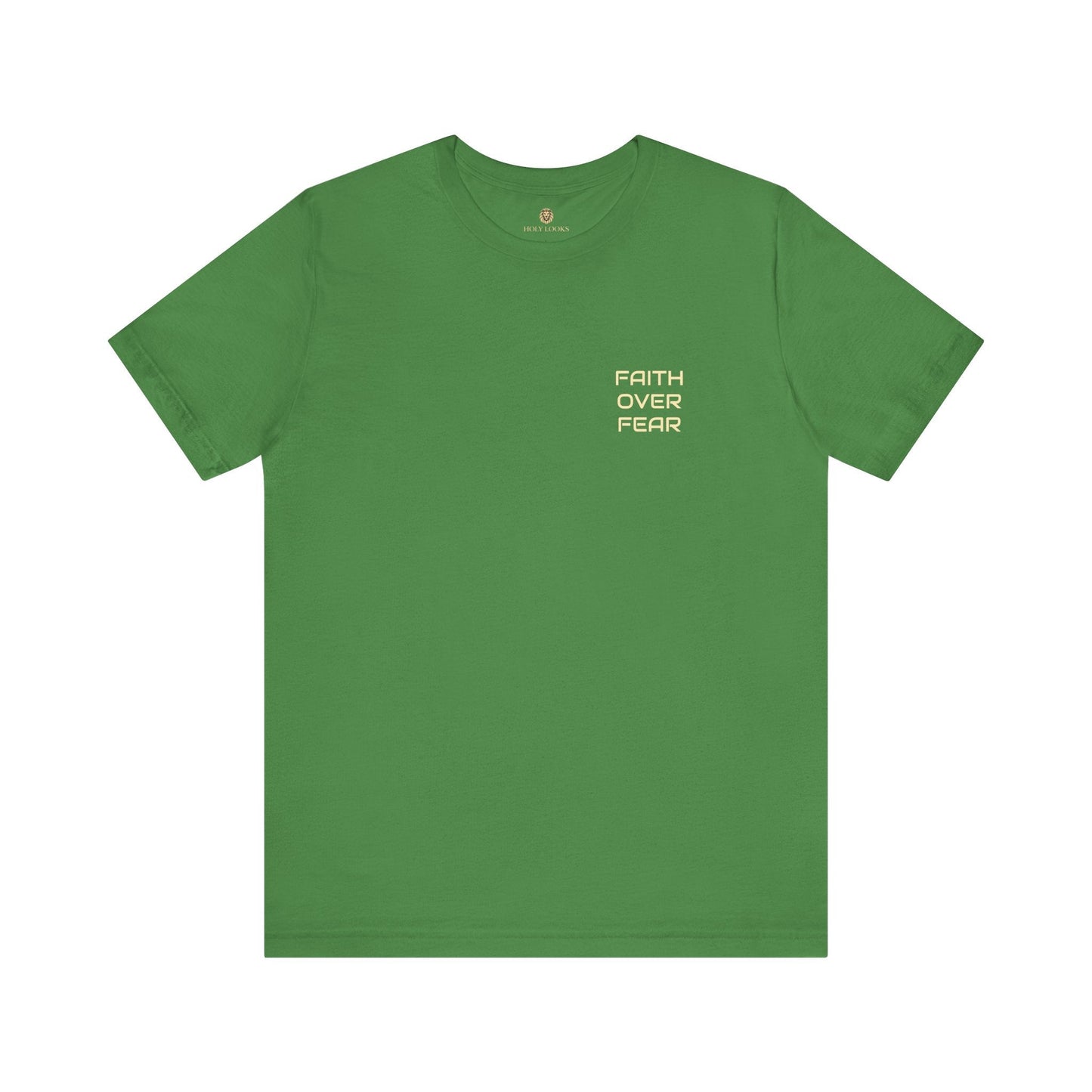 Faith Over Fear Minimalist Christian Shirt - Holy Looks