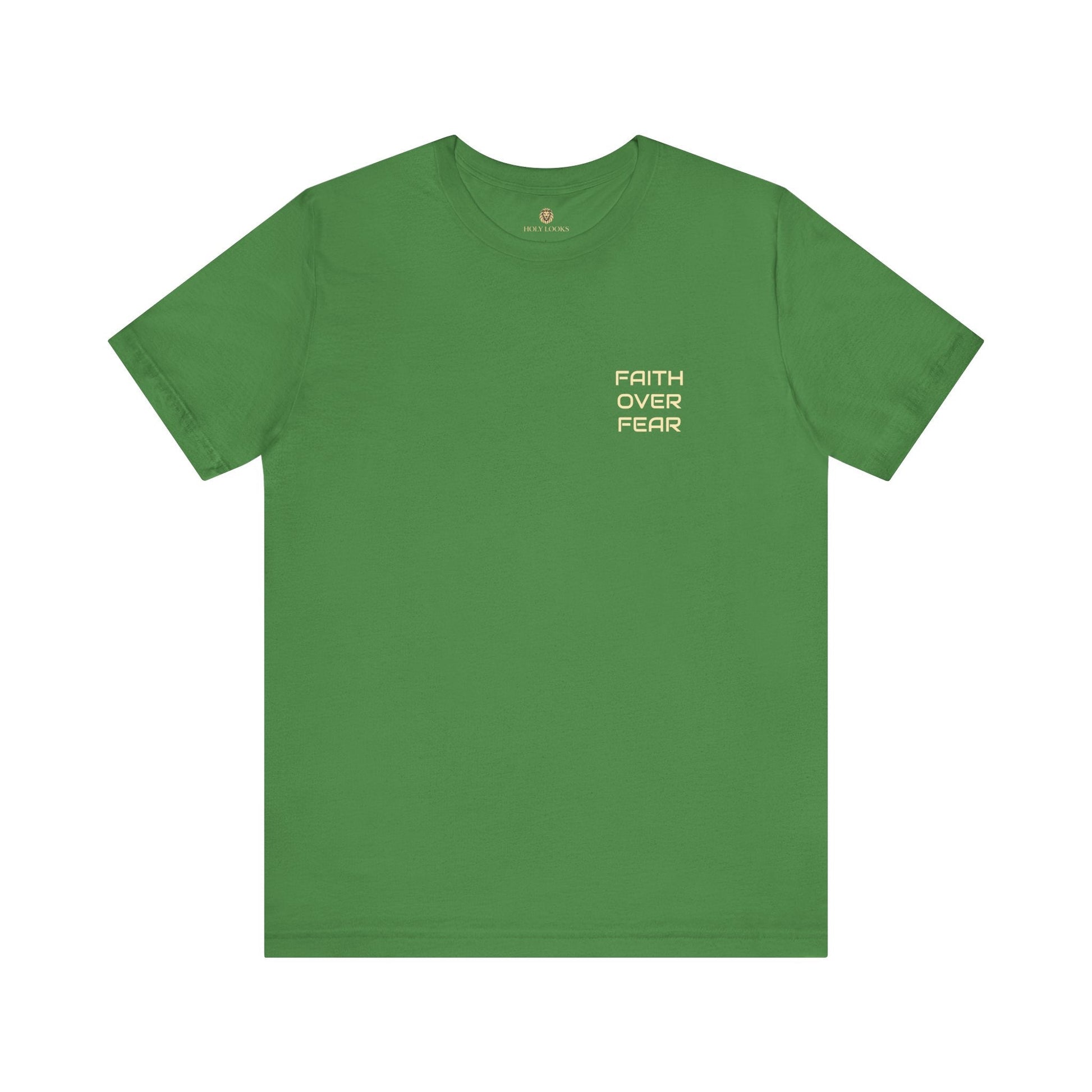 Faith Over Fear Minimalist Christian Shirt - Holy Looks