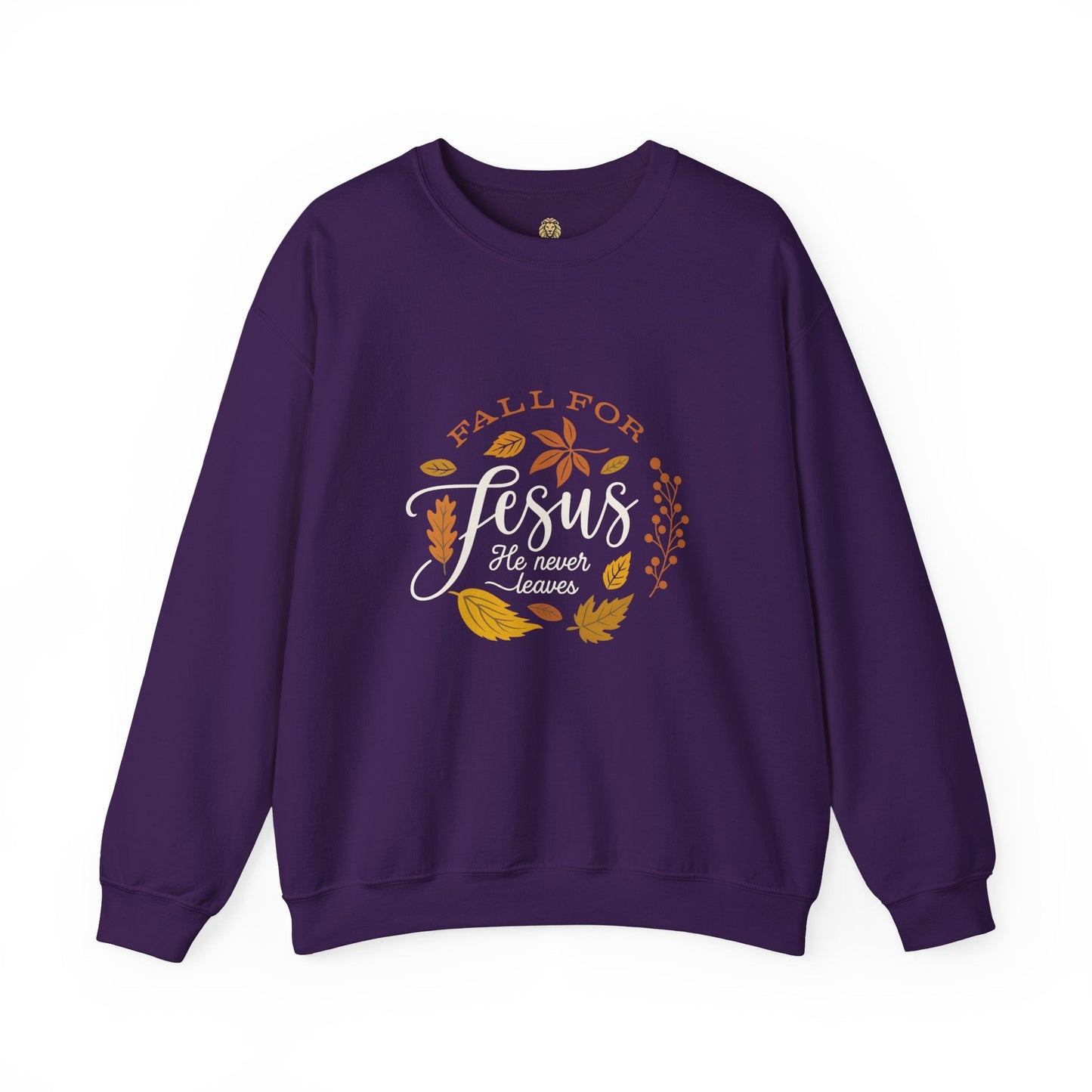 Fall for Jesus Crewneck – Christian Autumn Sweatshirt - Holy Looks