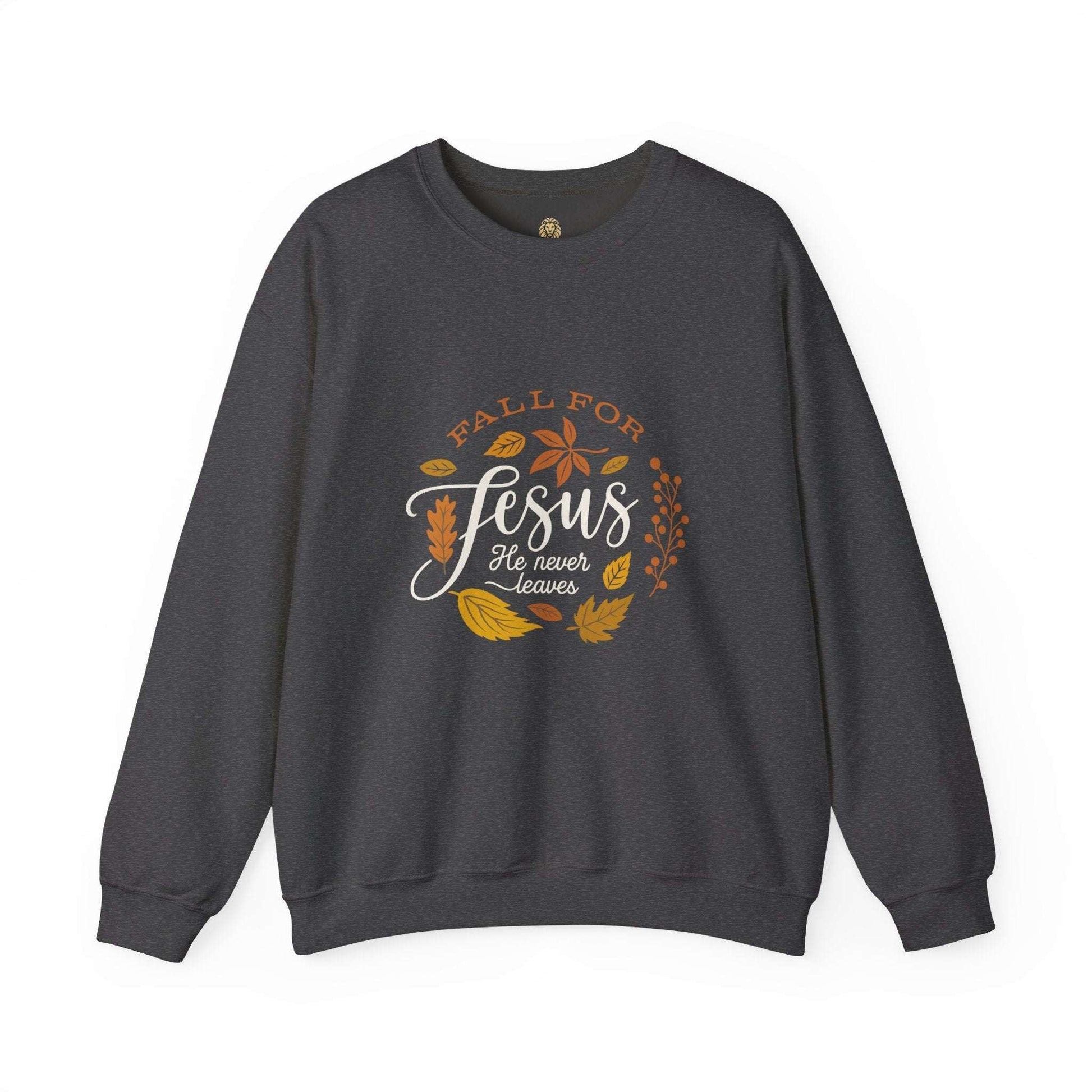 Fall for Jesus Crewneck – Christian Autumn Sweatshirt - Holy Looks