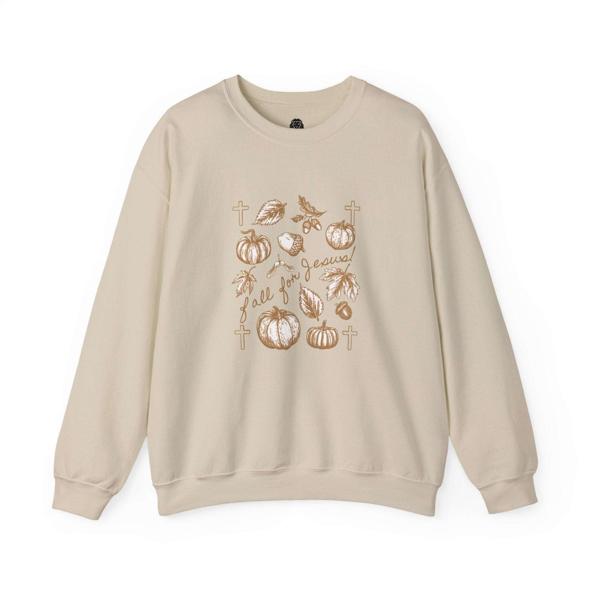 Fall for Jesus Crewneck | Christian Autumn Sweatshirt - Holy Looks