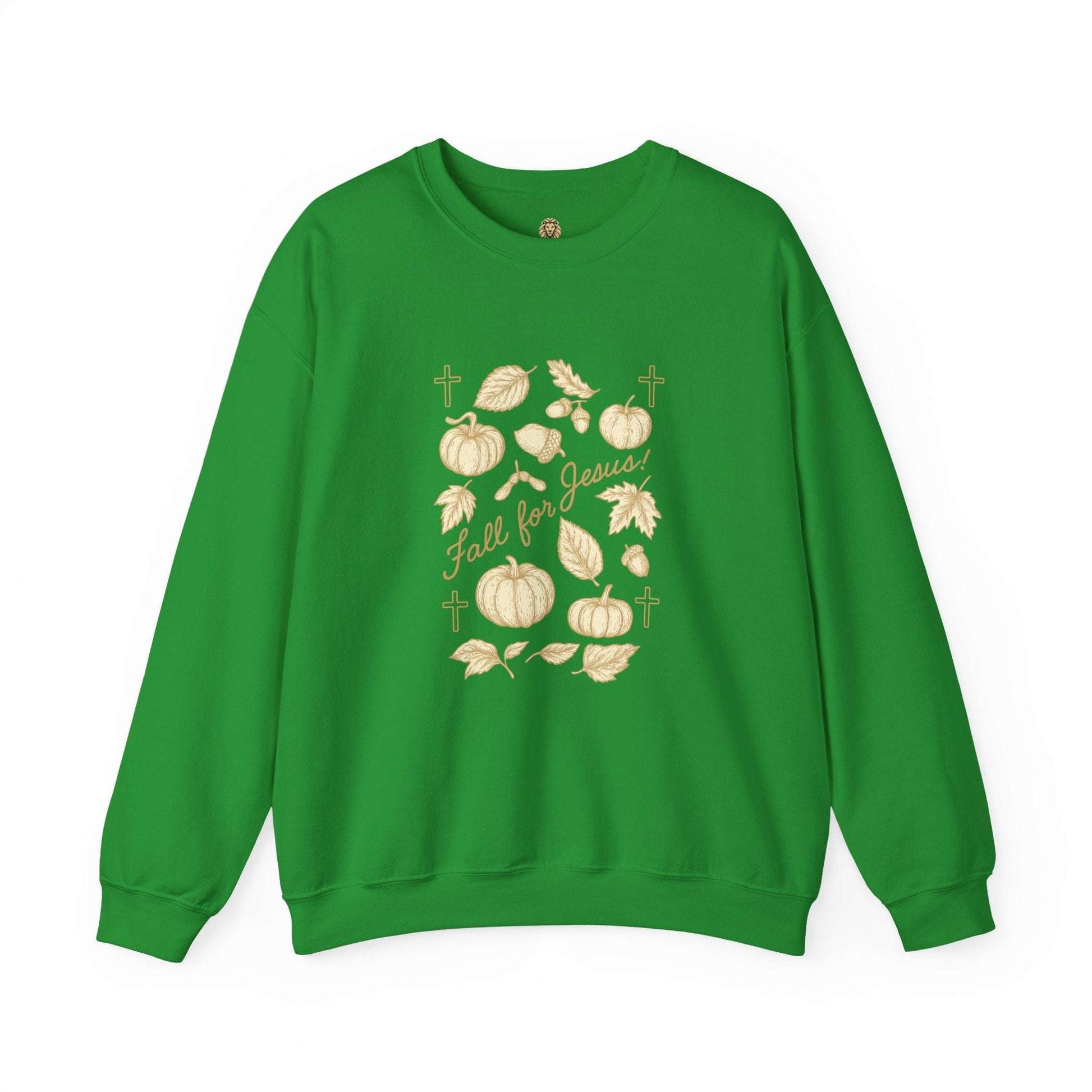 Fall for Jesus Crewneck | Christian Autumn Sweatshirt - Holy Looks