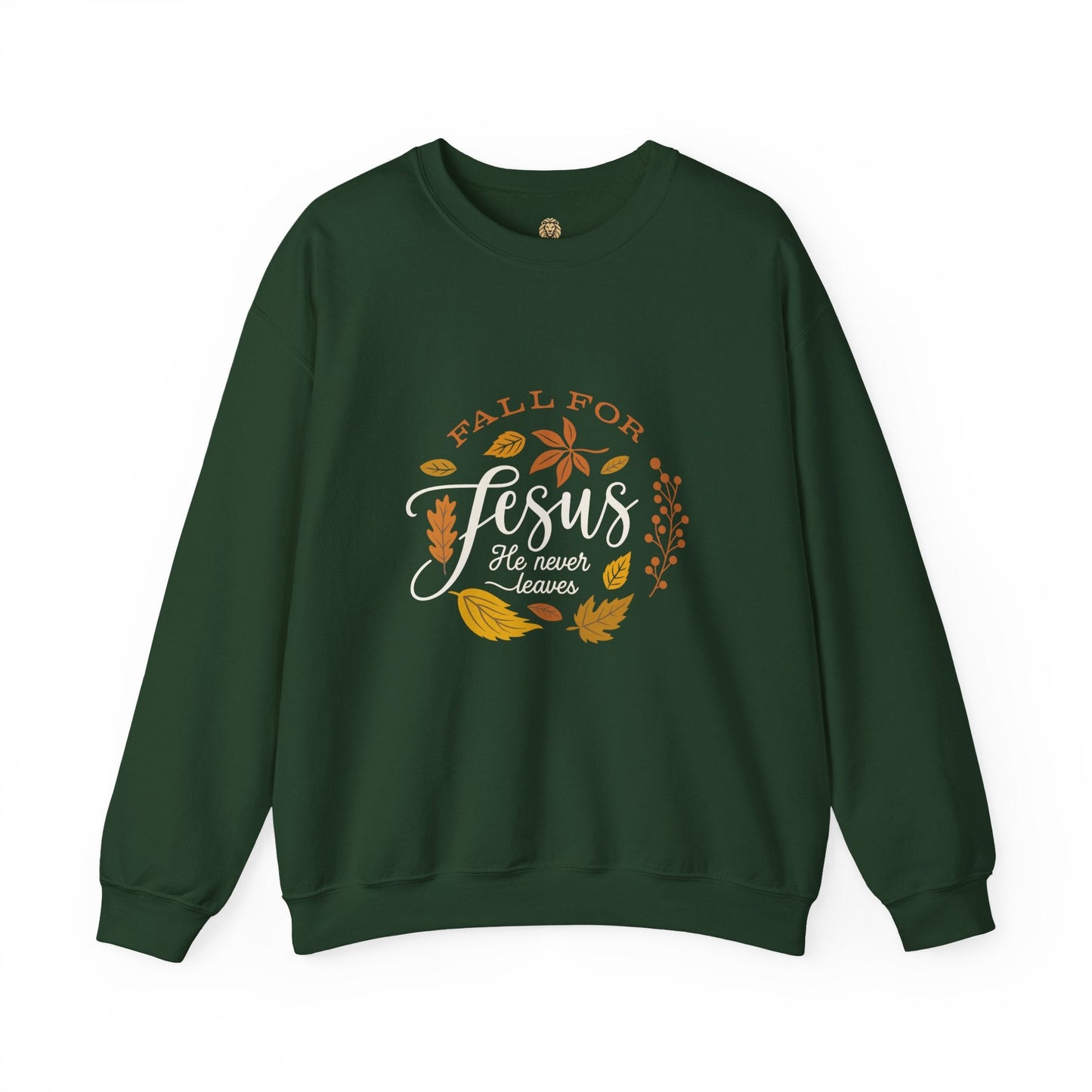 Fall for Jesus Crewneck – Christian Autumn Sweatshirt - Holy Looks
