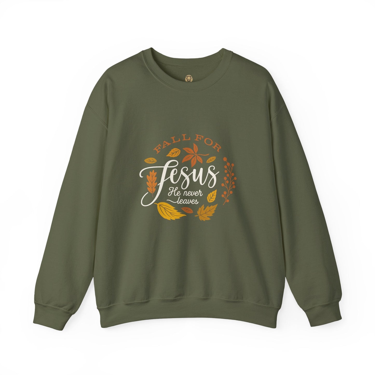 Fall for Jesus Crewneck – Christian Autumn Sweatshirt - Holy Looks