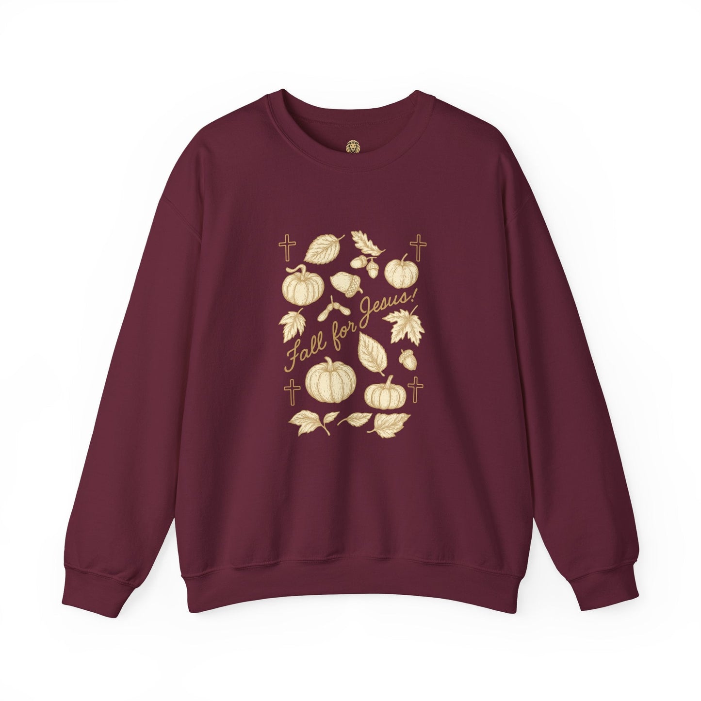 Fall for Jesus Crewneck | Christian Autumn Sweatshirt - Holy Looks