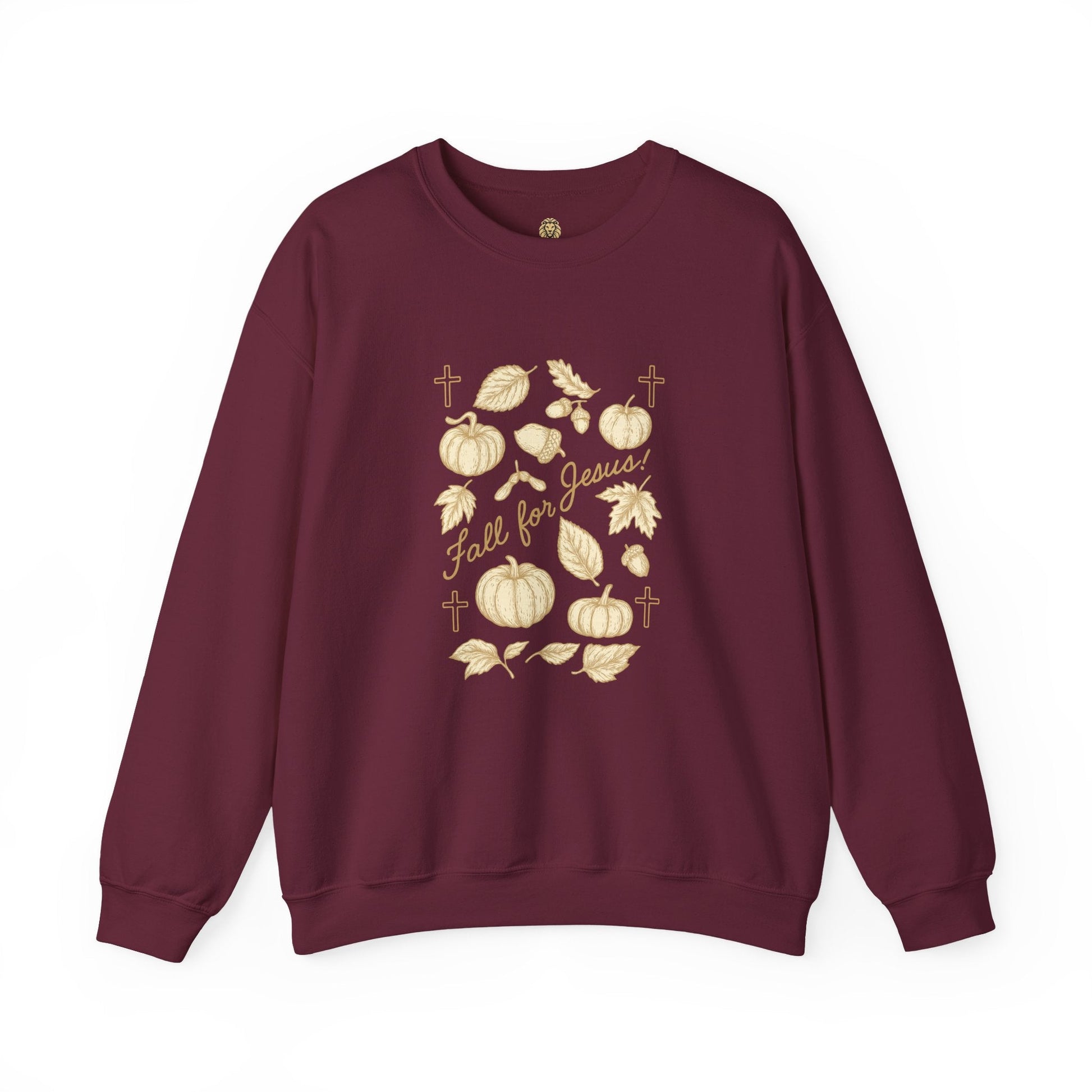 Fall for Jesus Crewneck | Christian Autumn Sweatshirt - Holy Looks
