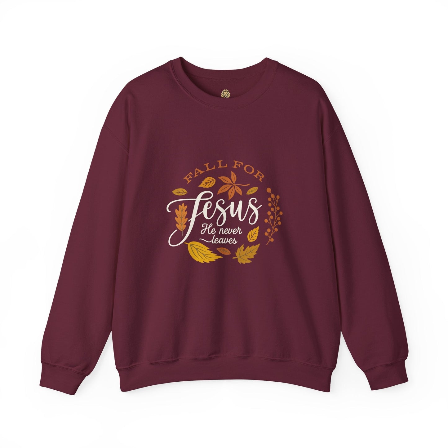 Fall for Jesus Crewneck – Christian Autumn Sweatshirt - Holy Looks