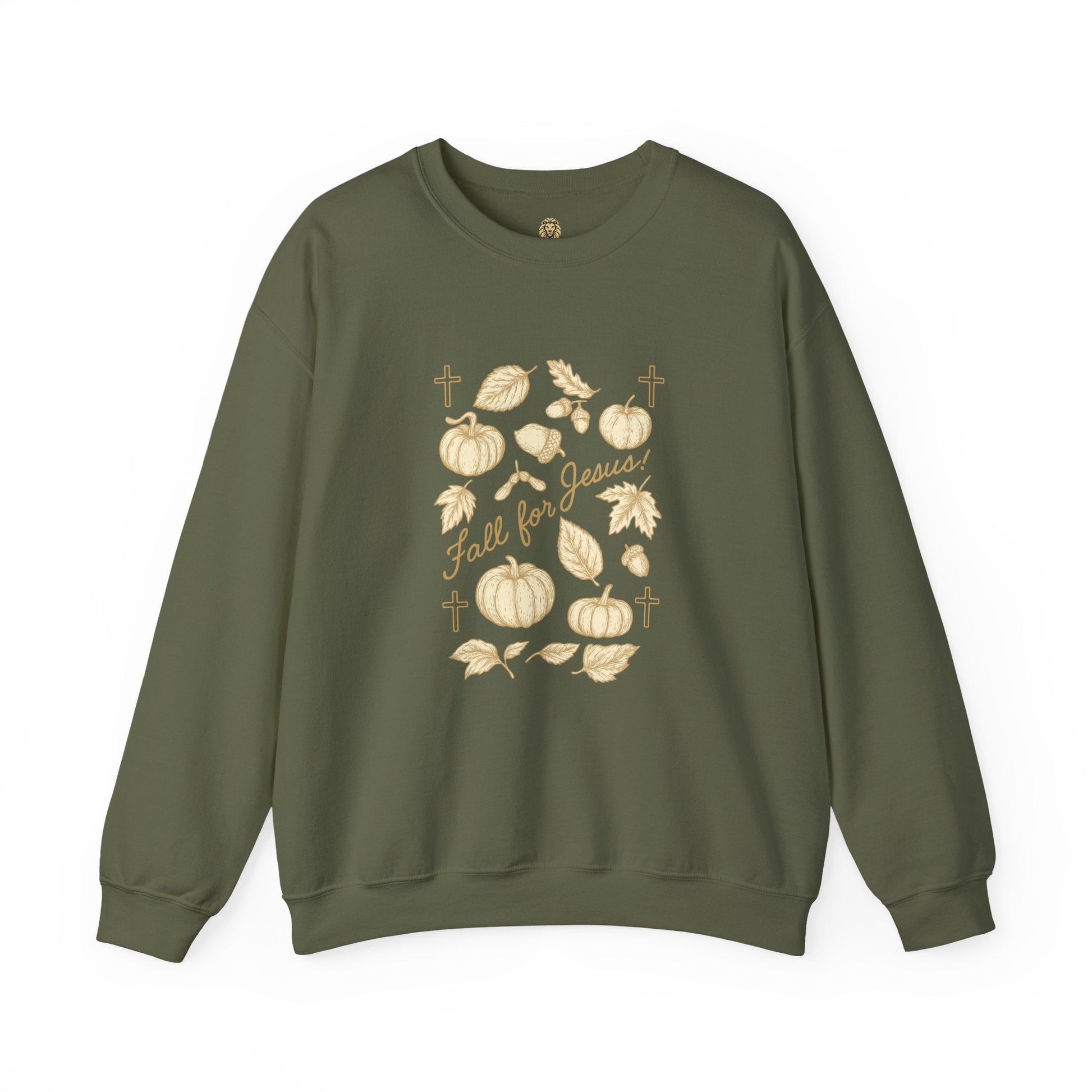 Fall for Jesus Crewneck | Christian Autumn Sweatshirt - Holy Looks
