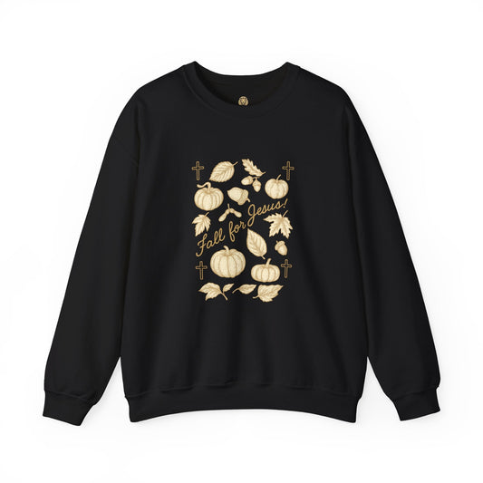 Fall for Jesus Crewneck | Christian Autumn Sweatshirt - Holy Looks