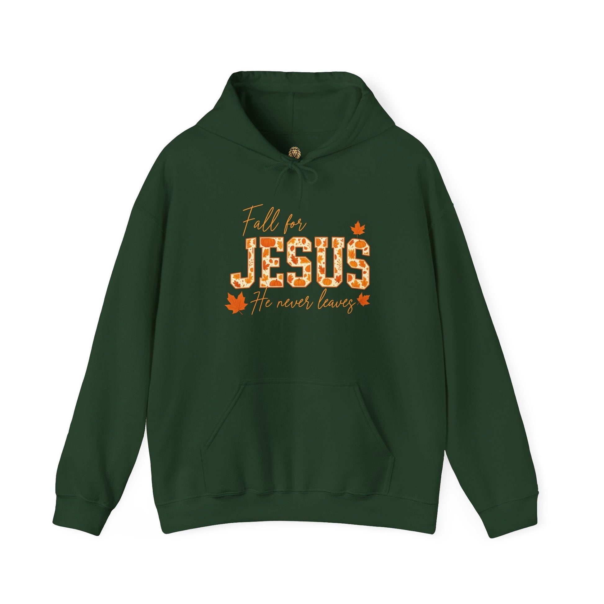 Fall for Jesus Hoodie – He Never Leaves Sweatshirt - Holy Looks