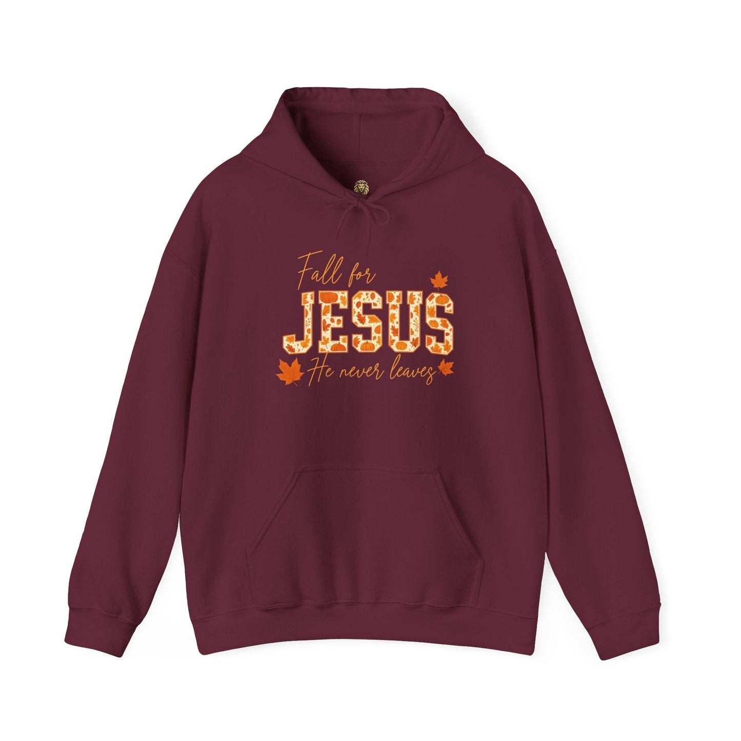 Fall for Jesus Hoodie – He Never Leaves Sweatshirt - Holy Looks