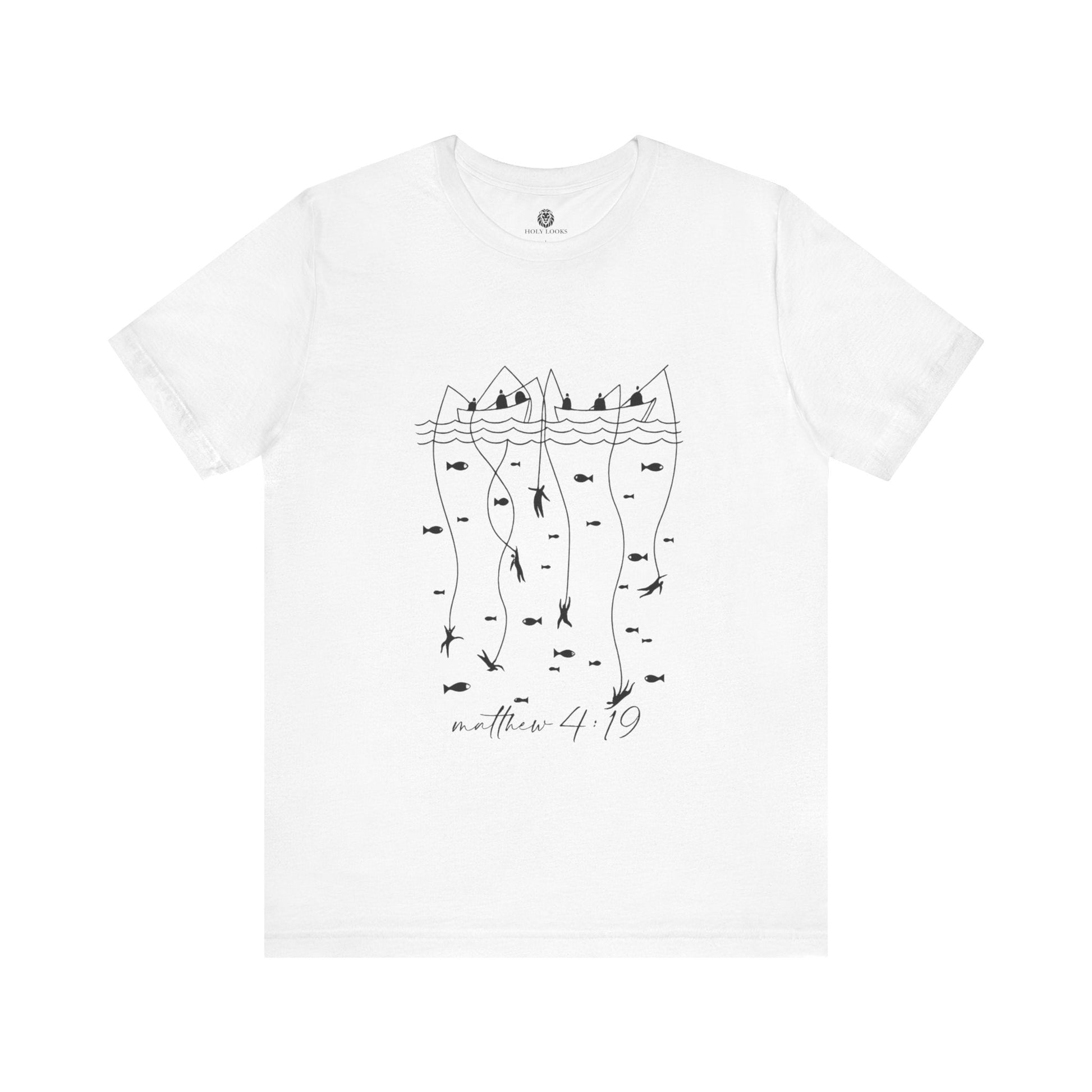 Fishers of Men Tee – Matthew 4:19 - Holy Looks