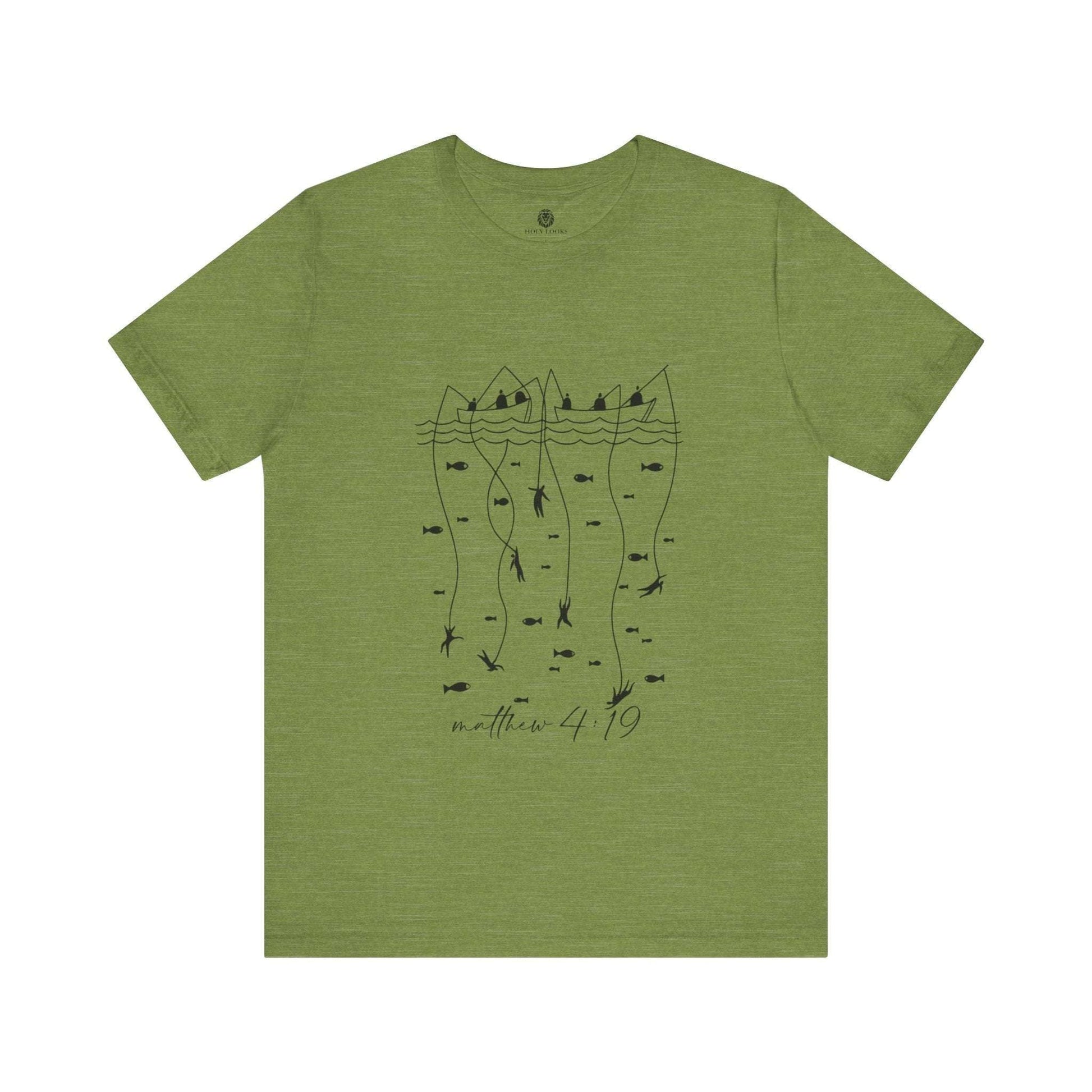 Fishers of Men Tee – Matthew 4:19 - Holy Looks