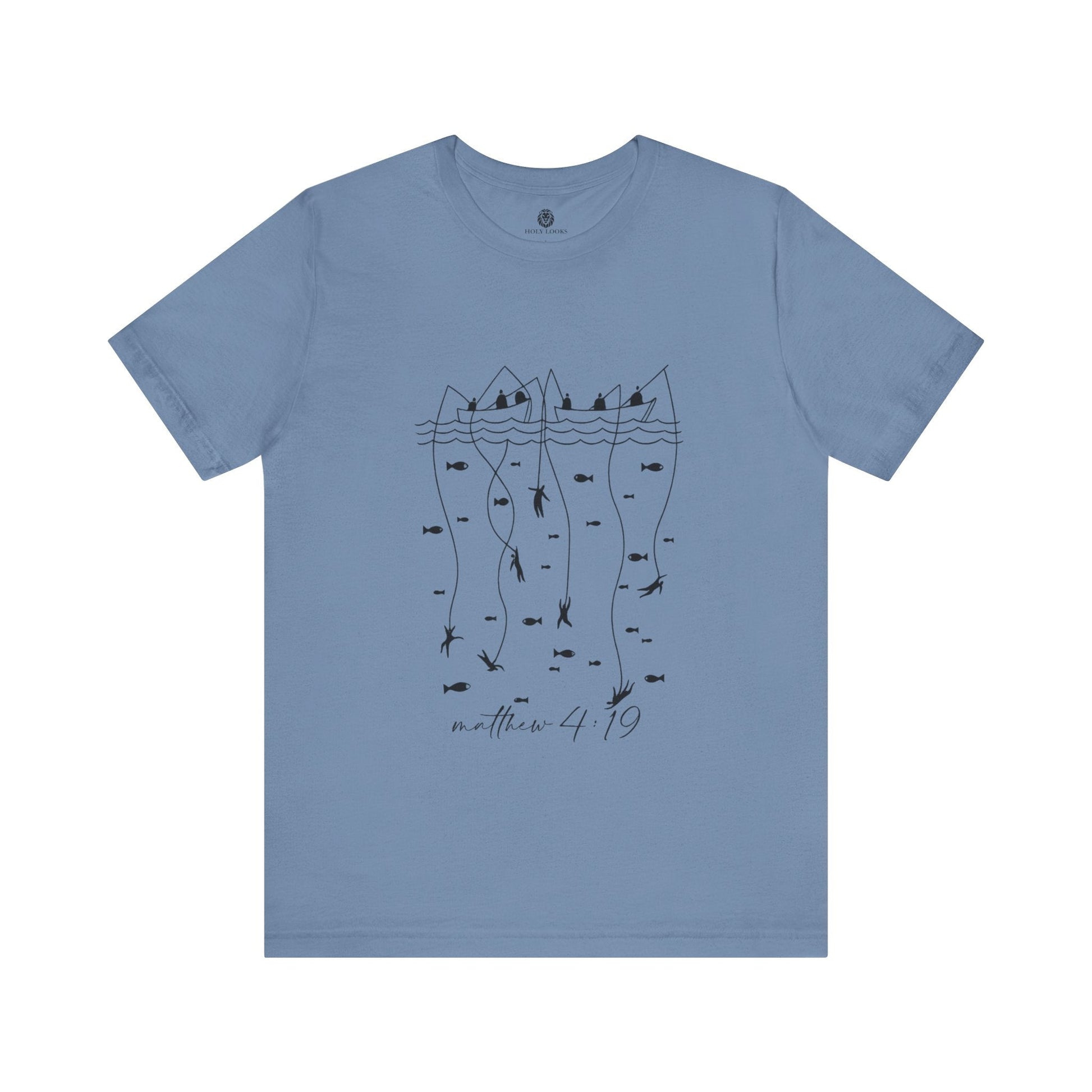 Fishers of Men Tee – Matthew 4:19 - Holy Looks