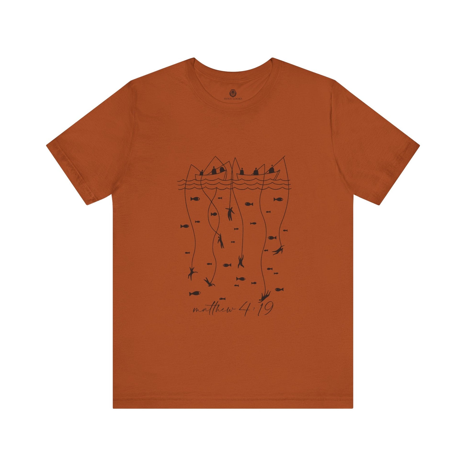 Fishers of Men Tee – Matthew 4:19 - Holy Looks