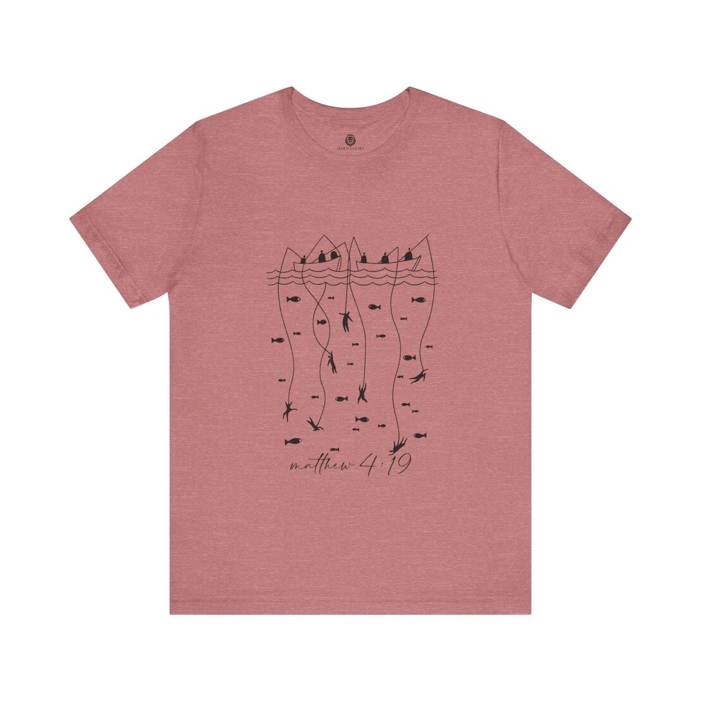 Fishers of Men Tee – Matthew 4:19 - Holy Looks