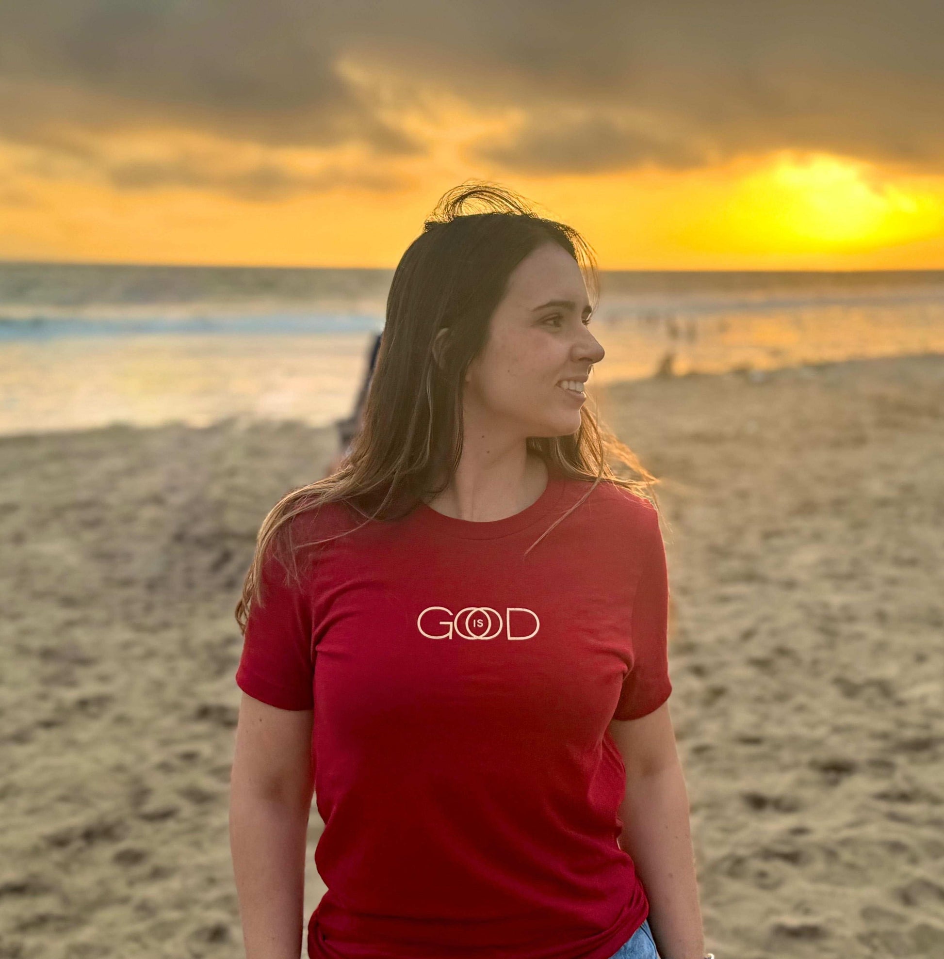 Good Is God Tee | Minimalist Christian Shirt - Holy Looks