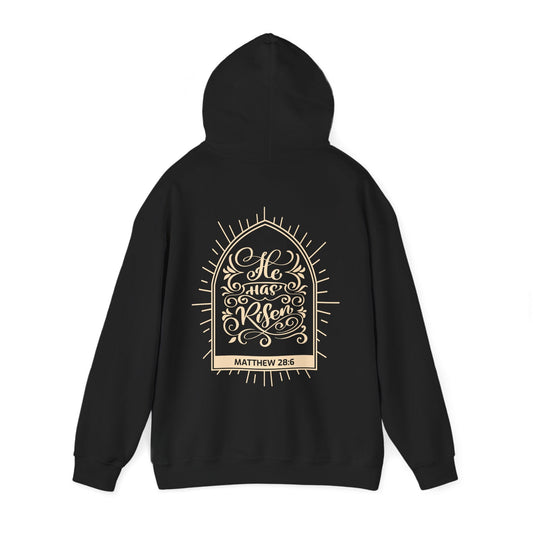 He Is Risen Hoodie – Easter Christian Sweatshirt - Holy Looks