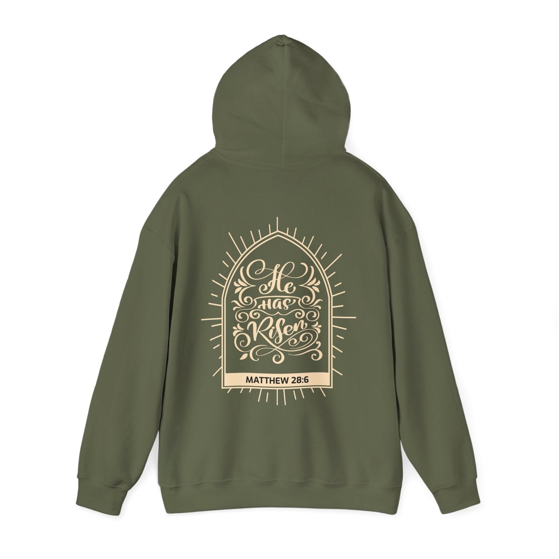 He Is Risen Hoodie – Easter Christian Sweatshirt - Holy Looks
