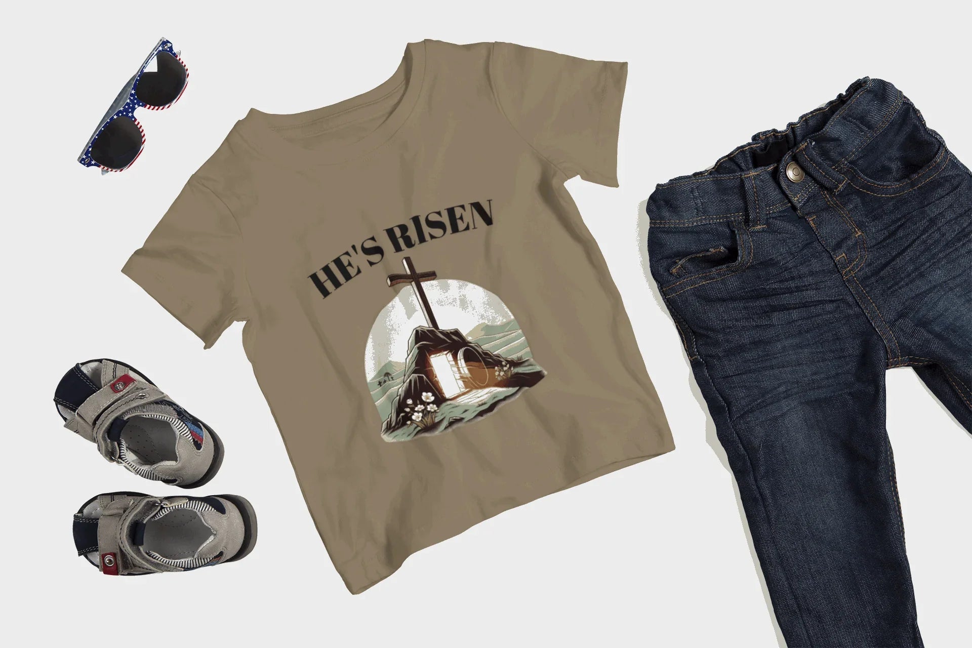He Is Risen Unisex T-Shirt – Easter Faith Tee - Holy Looks
