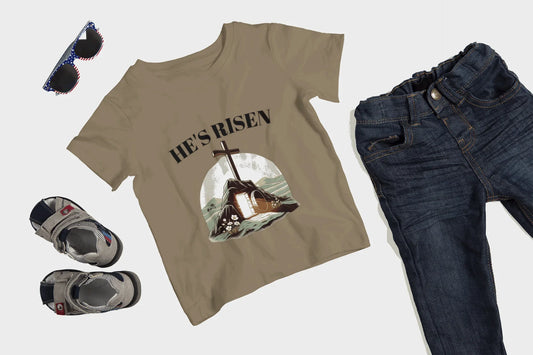 He Is Risen Unisex T-Shirt – Easter Faith Tee - Holy Looks